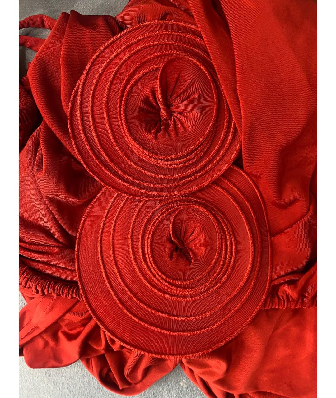 MAGDA BUTRYM Красное коктейльное платье, фото 3