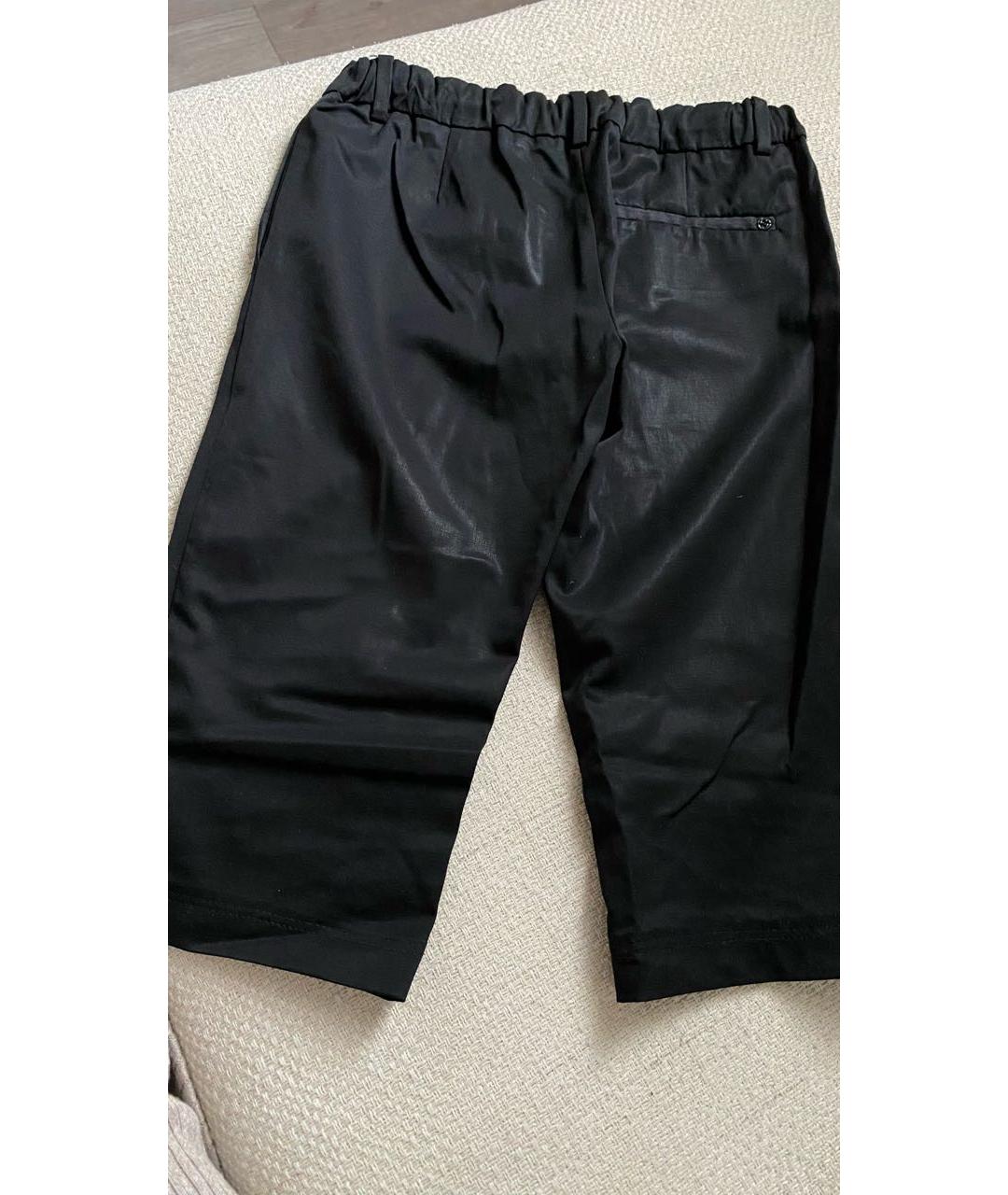 GUCCI Черные шерстяные брюки и шорты, фото 2
