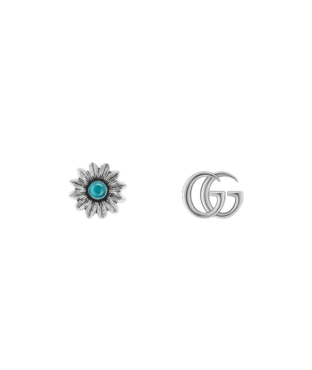 GUCCI Серебряные серебряные серьги, фото 1