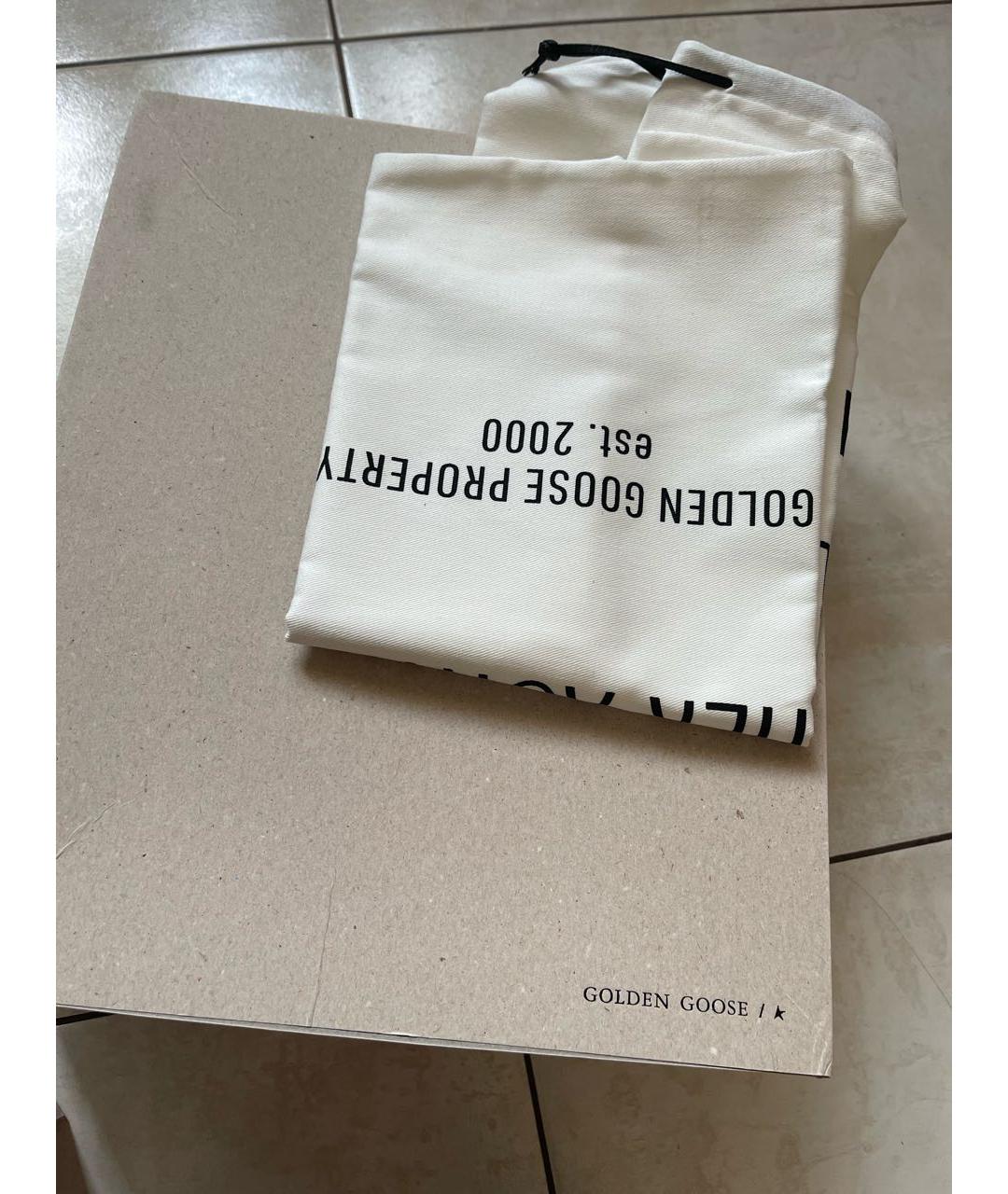 GOLDEN GOOSE DELUXE BRAND Черные кожаные сапоги, фото 6