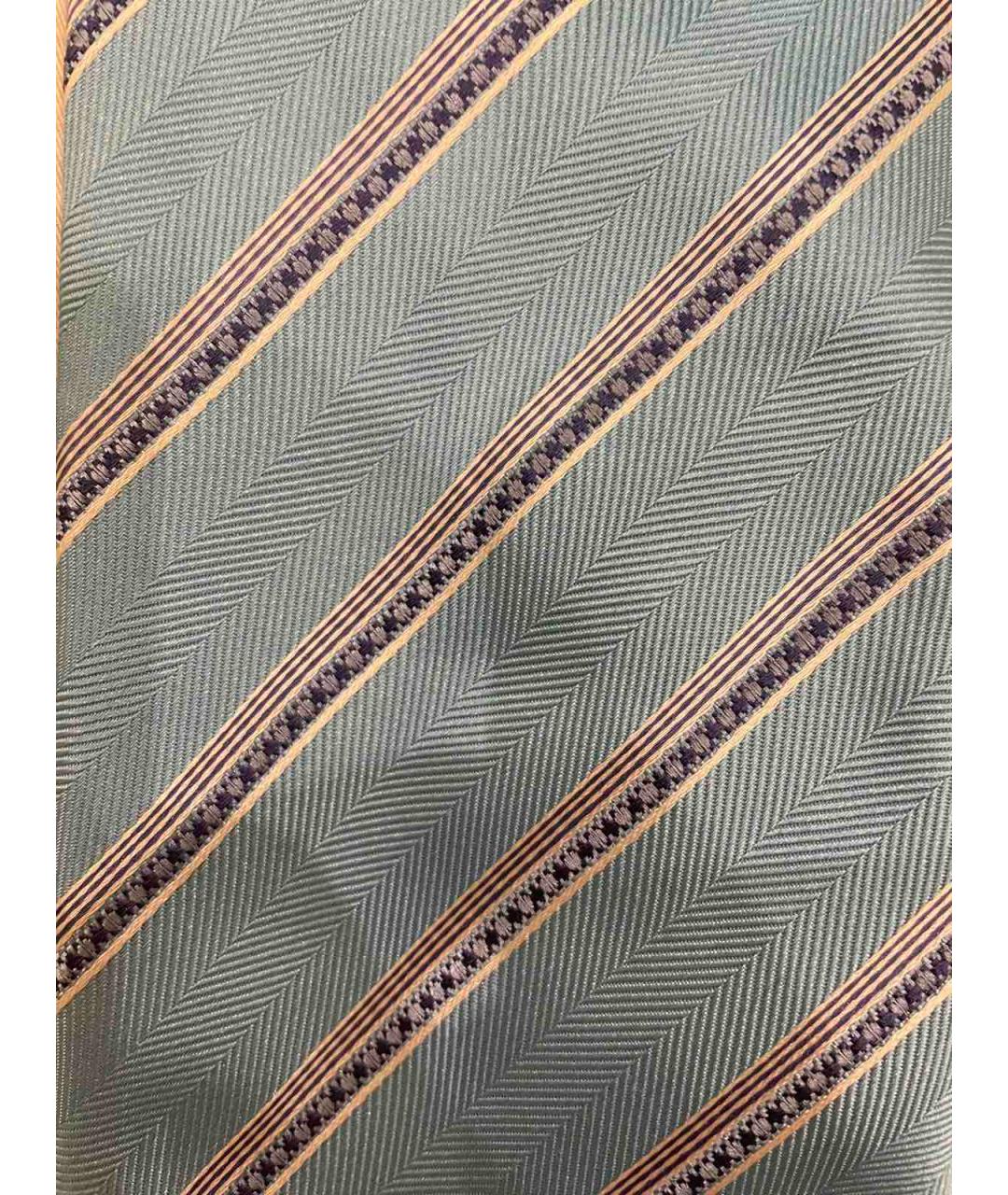 PAL ZILERI Голубой шелковый галстук, фото 5