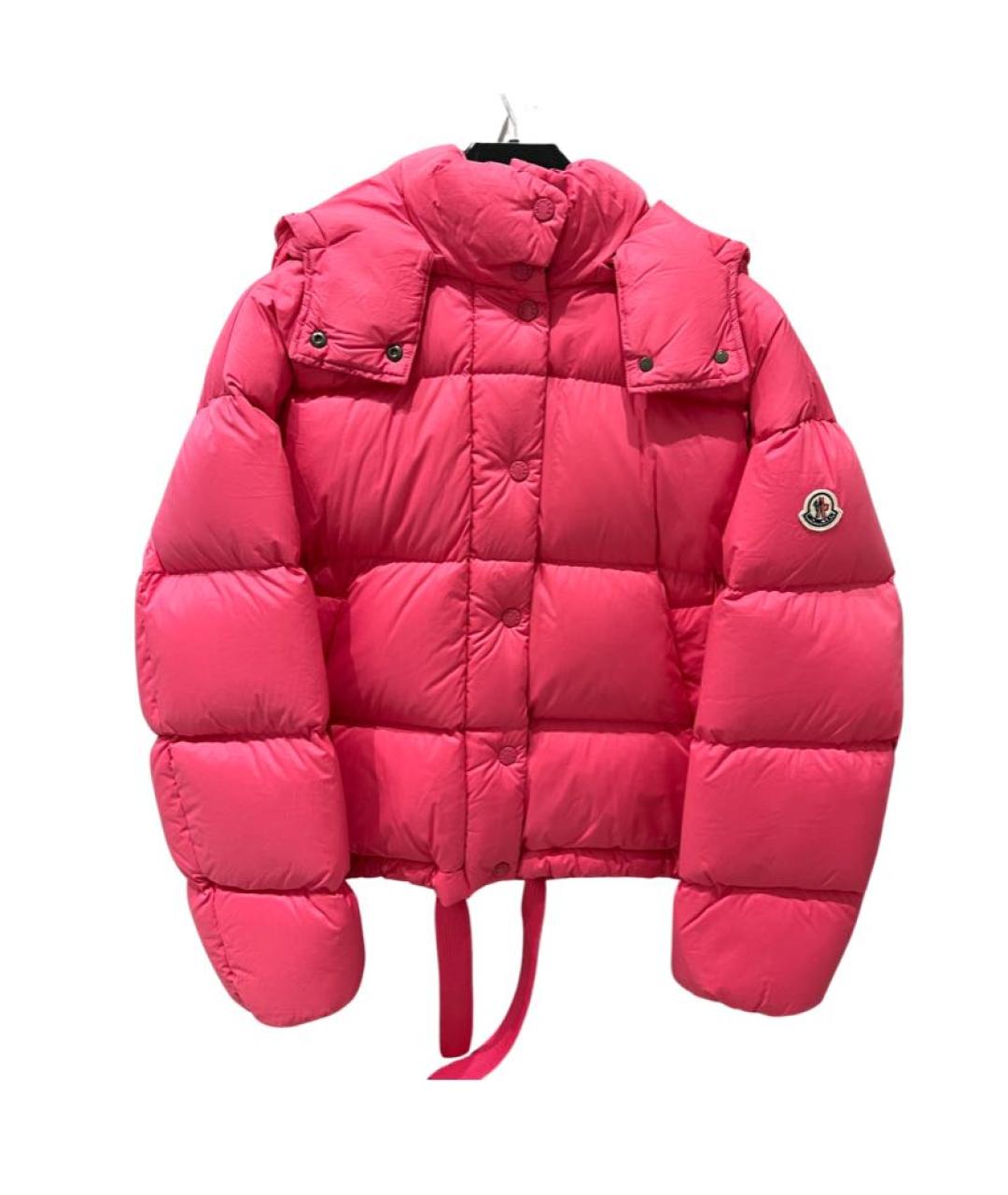 MONCLER Розовая куртка, фото 9