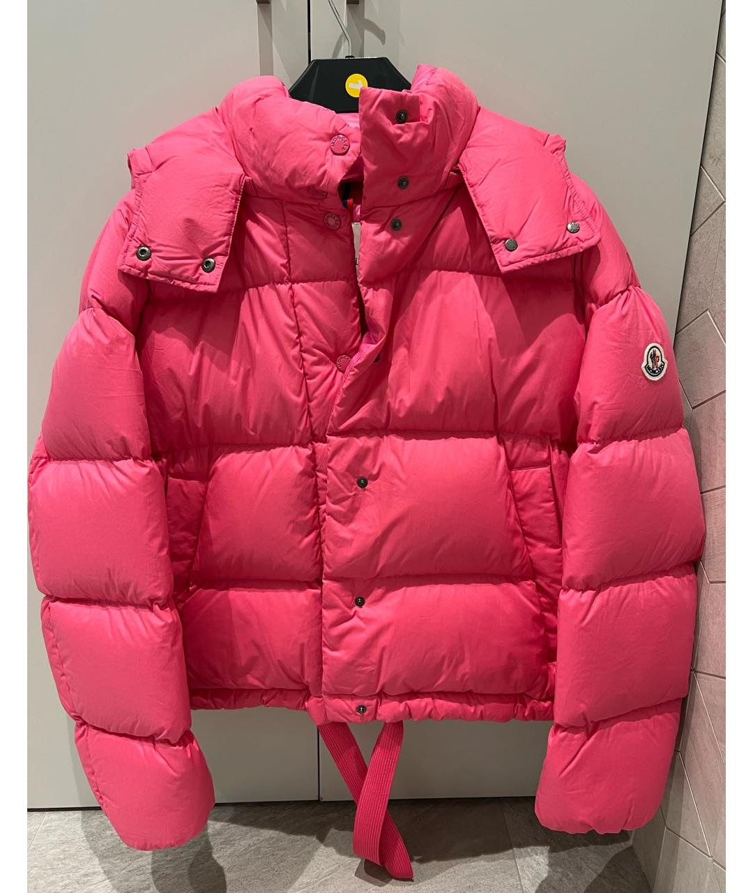 MONCLER Розовая куртка, фото 2