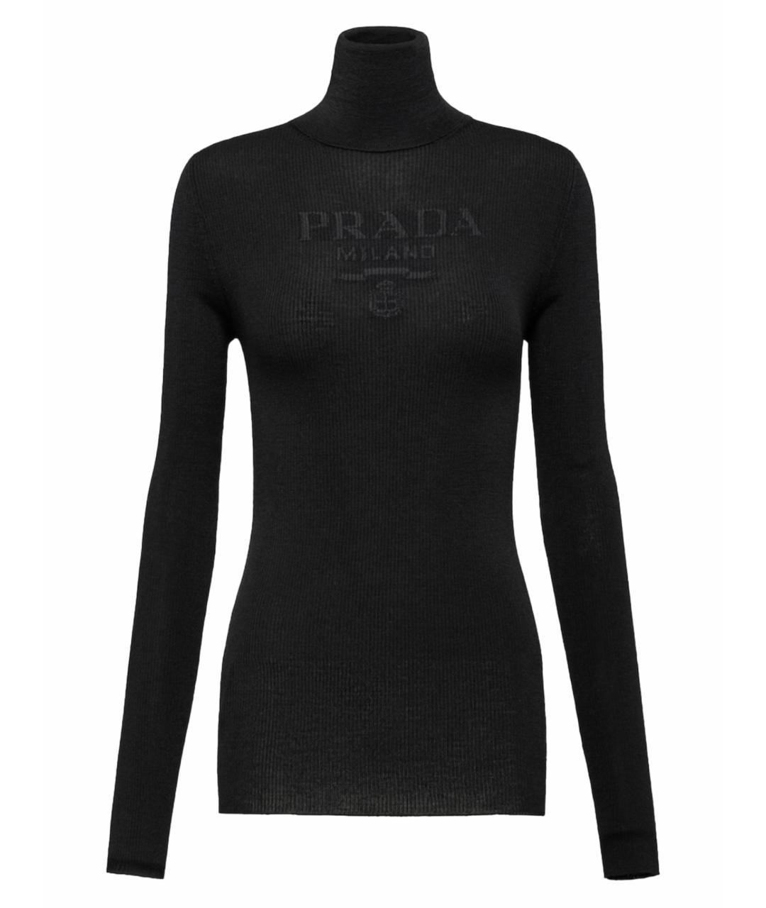 PRADA Черная водолазка, фото 1