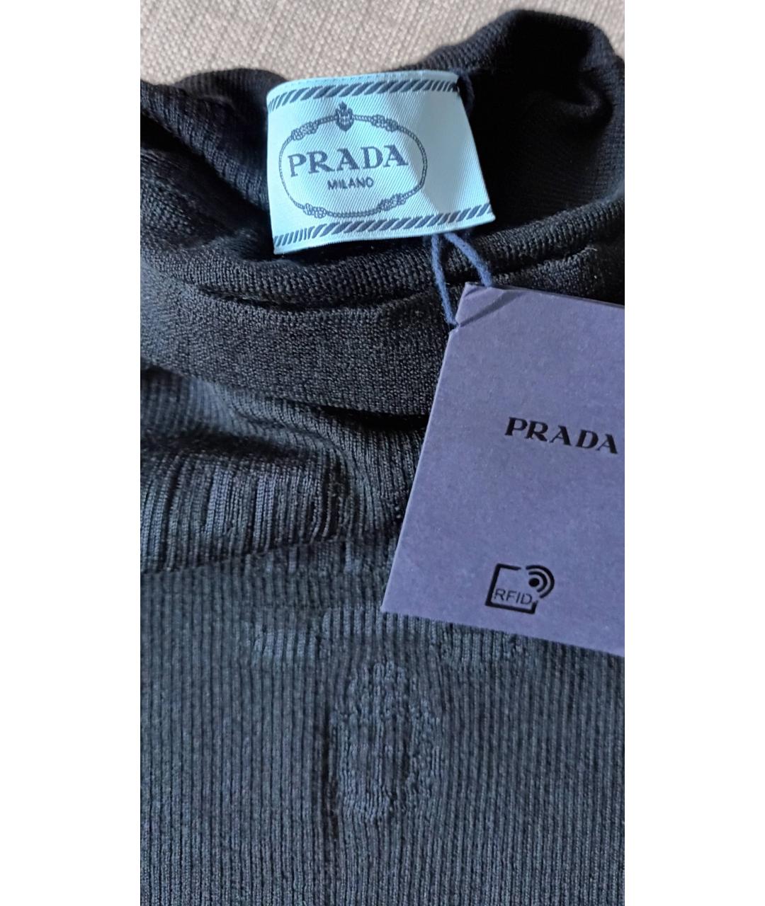PRADA Черная водолазка, фото 7