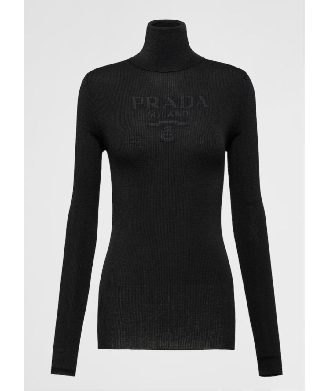 PRADA Черная водолазка, фото 10
