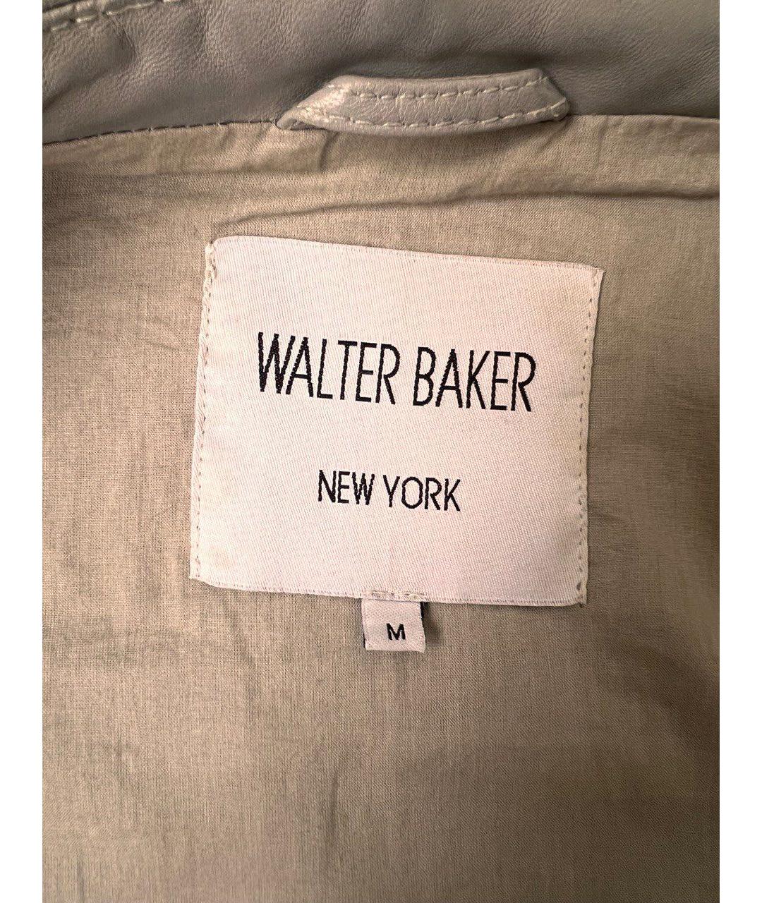 WALTER BAKER Кожаная куртка, фото 5
