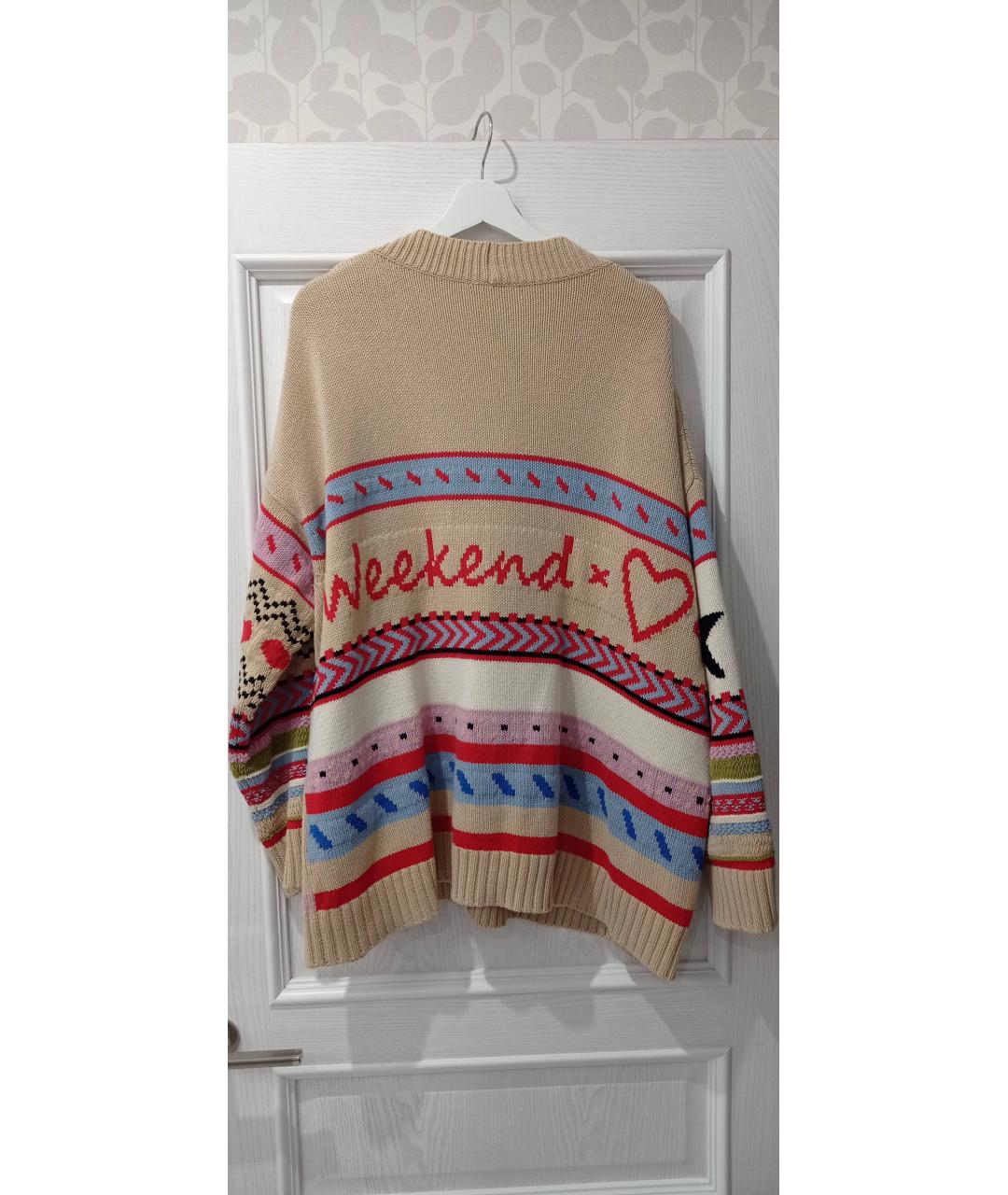 WEEKEND MAX MARA Мульти хлопковый кардиган, фото 6