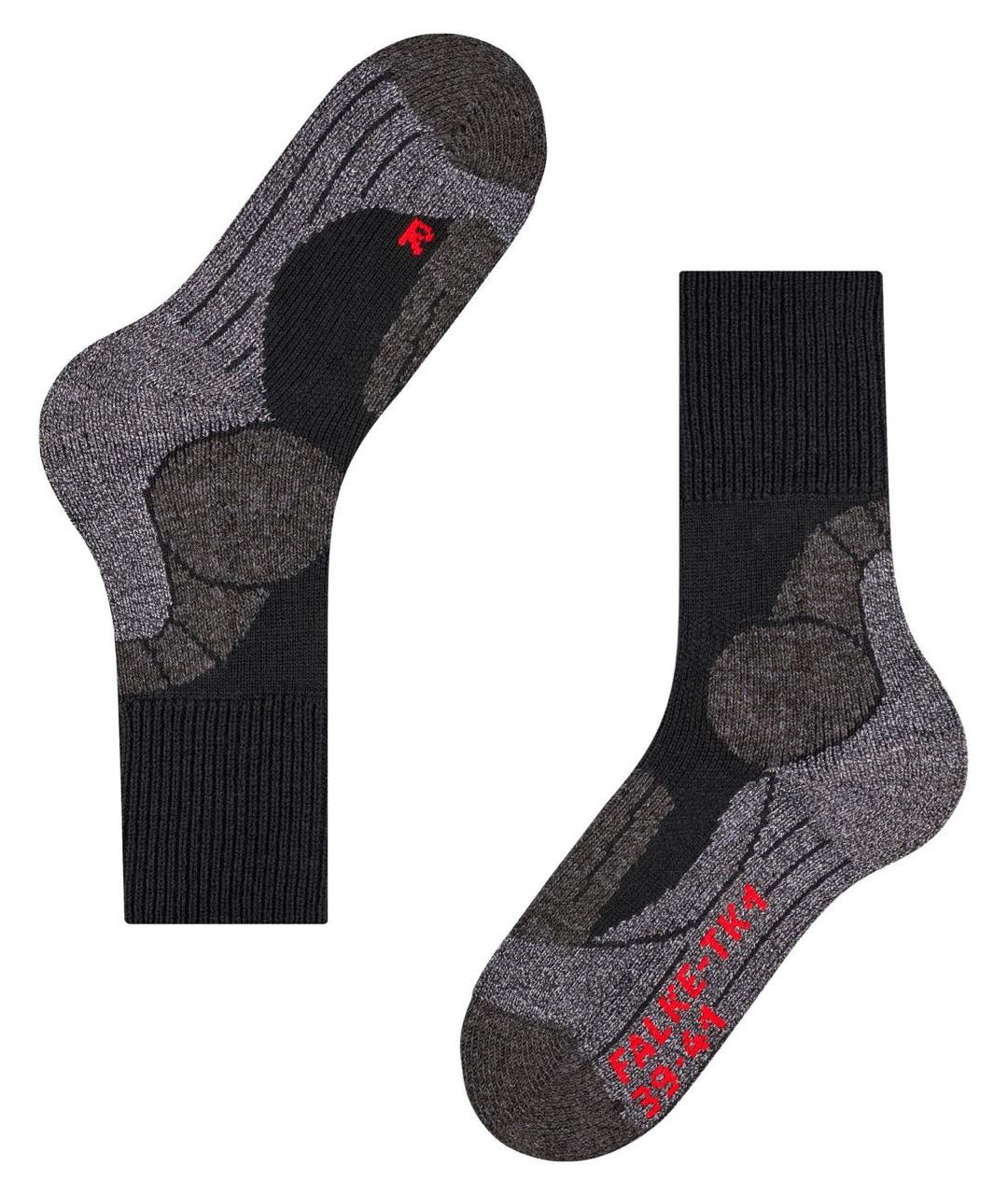 FALKE Черные носки, чулки и колготы, фото 4