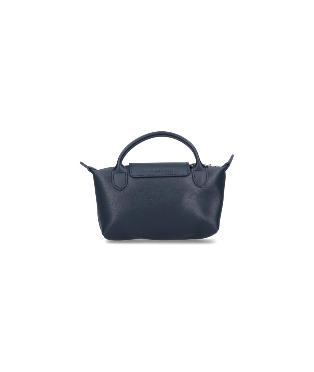 LONGCHAMP Синяя сумка тоут, фото 3
