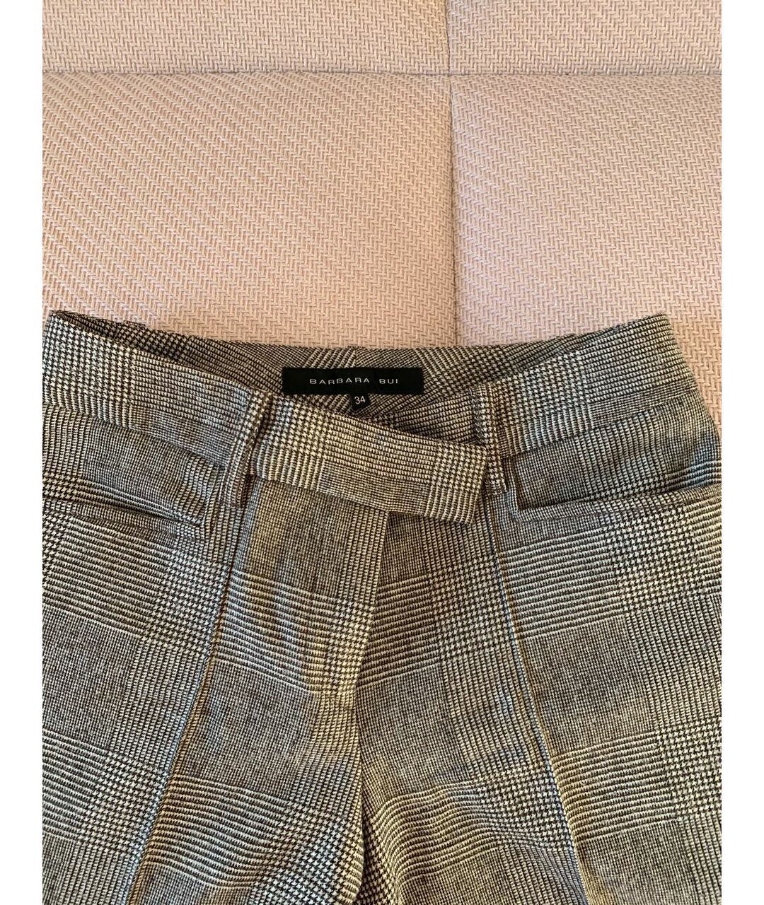 BARBARA BUI Шерстяные брюки широкие, фото 4