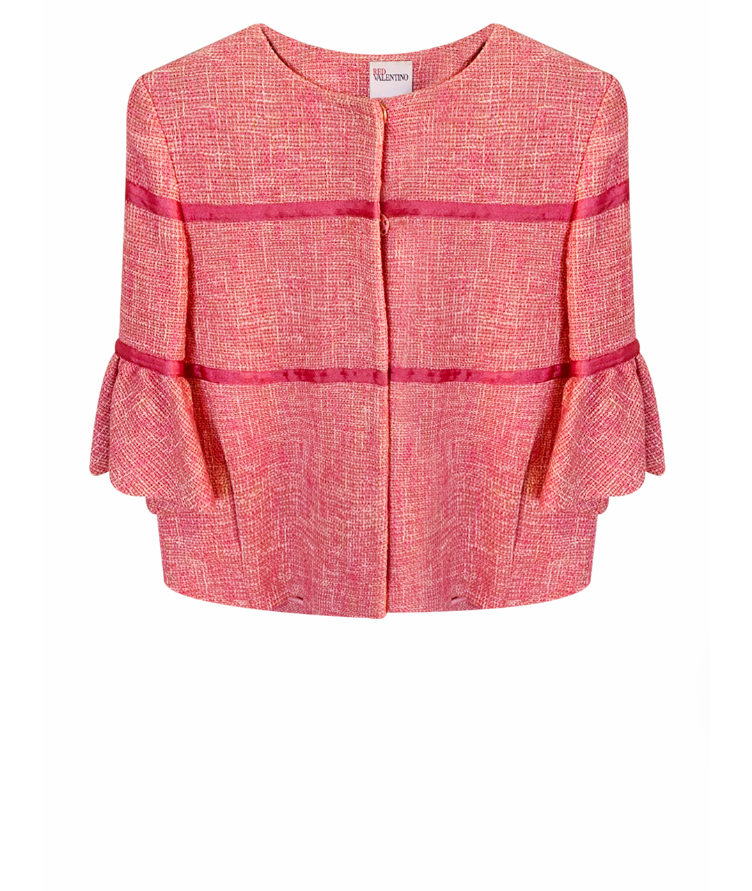 RED VALENTINO Розовый жакет/пиджак, фото 1
