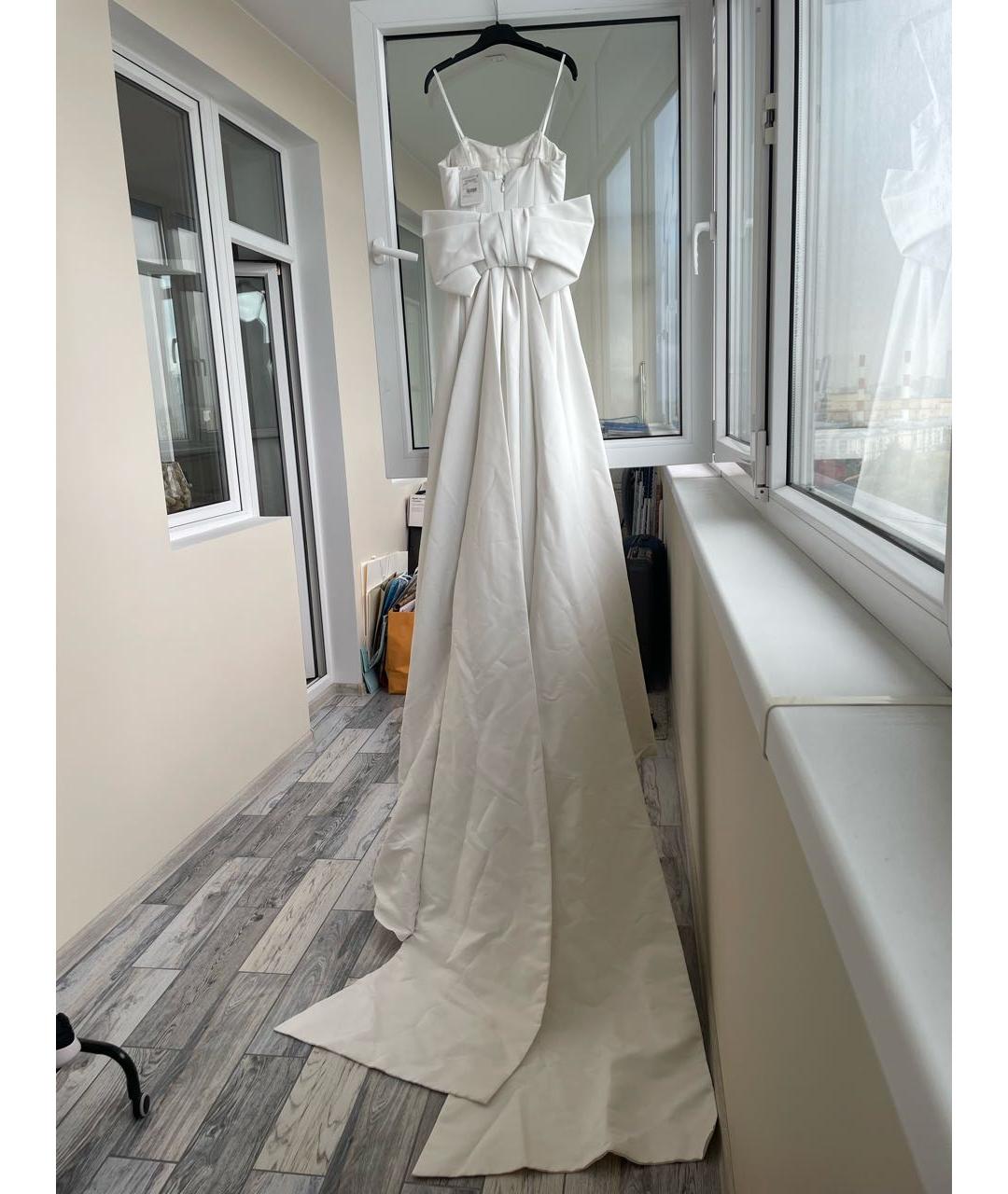 VIKTOR & ROLF Белое полиэстеровое свадебное платье, фото 2