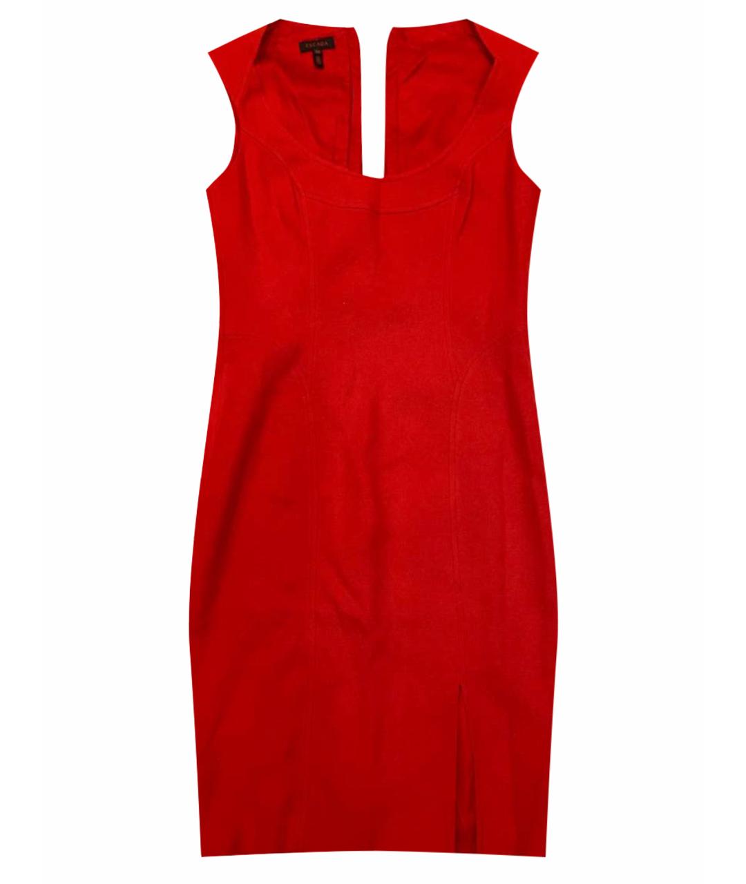 ESCADA Красное коктейльное платье, фото 1