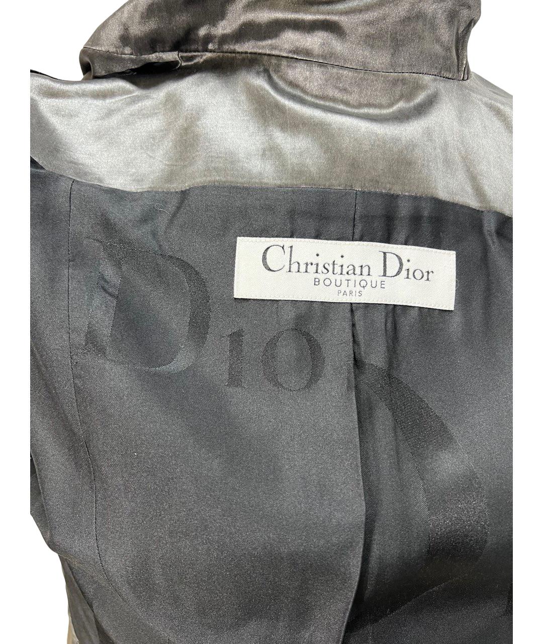CHRISTIAN DIOR PRE-OWNED Серый жакет/пиджак, фото 5