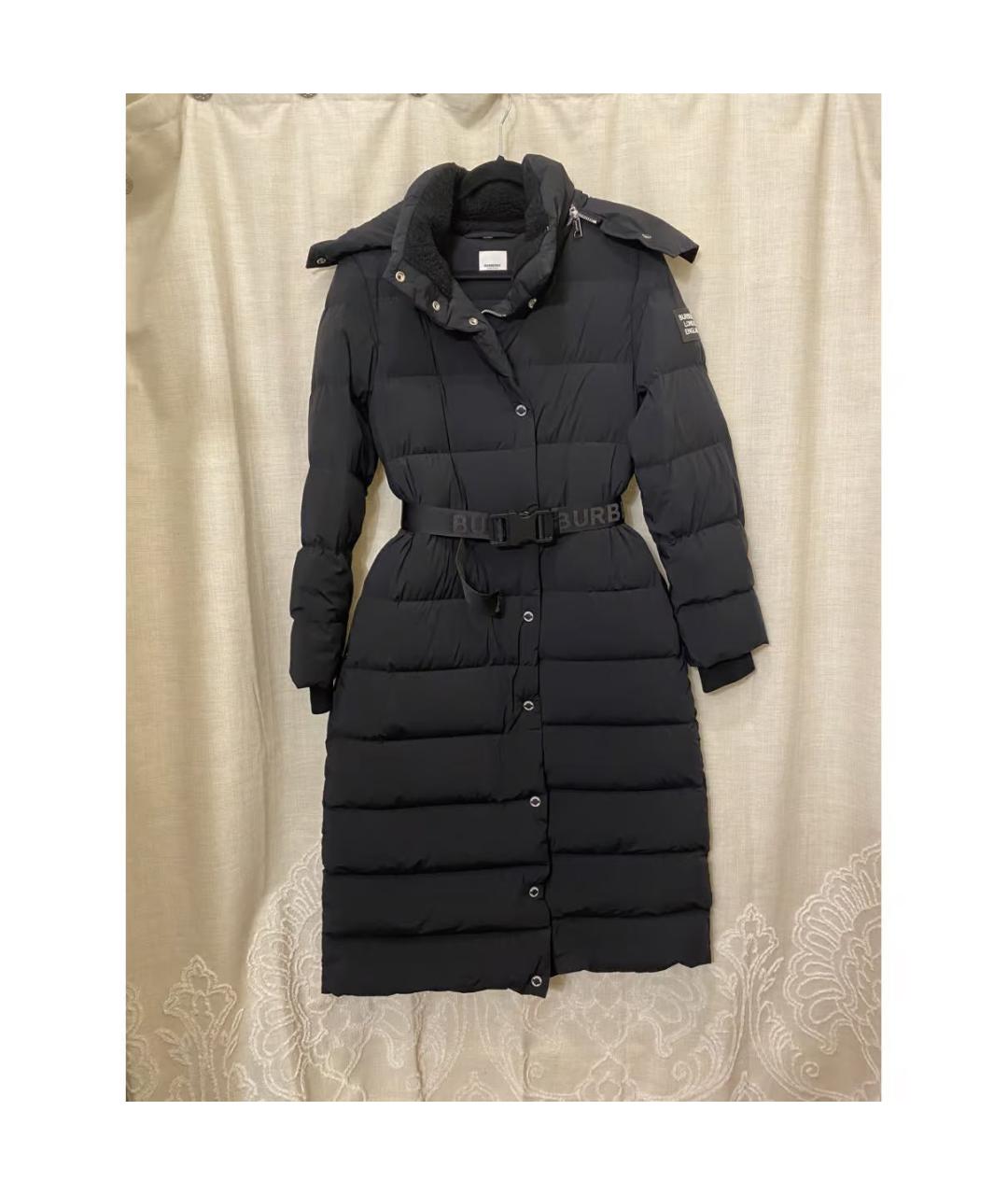 BURBERRY Черный пуховик, фото 6