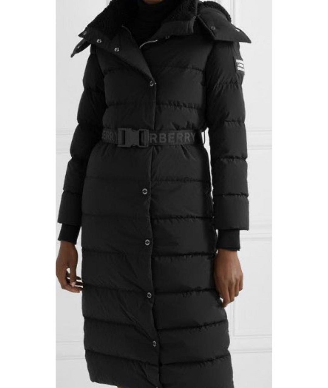 BURBERRY Черный пуховик, фото 3