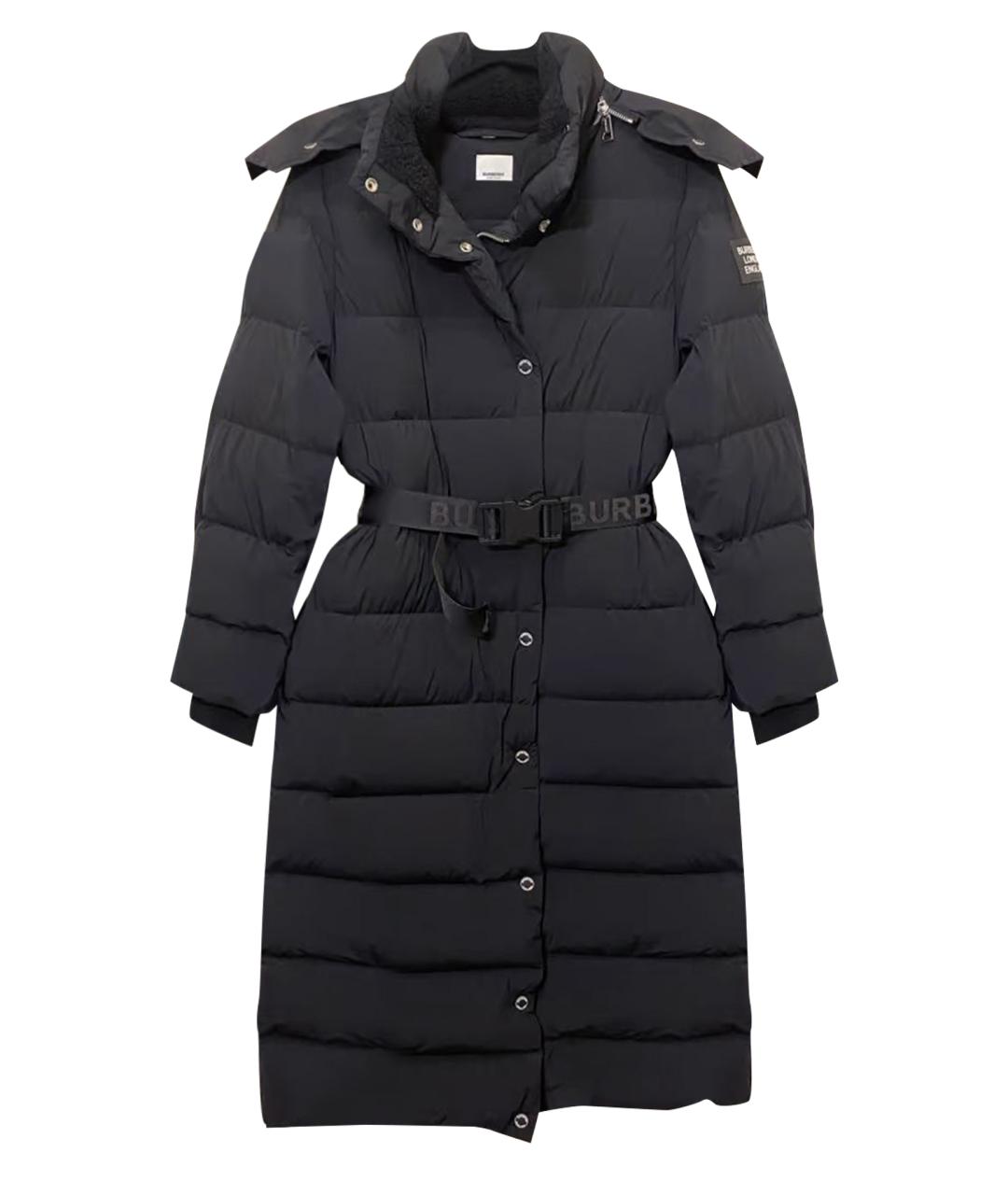 BURBERRY Черный пуховик, фото 1