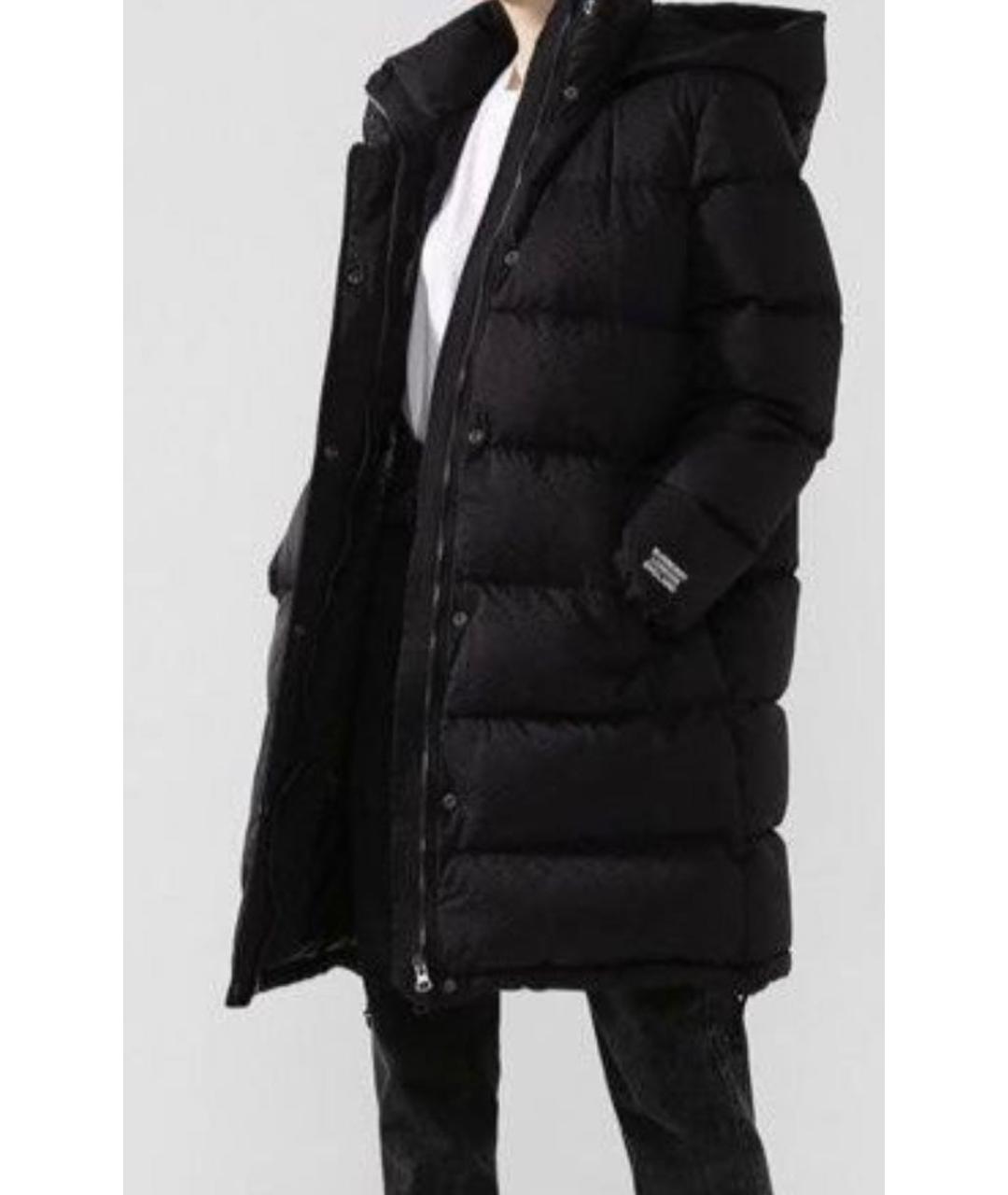 BURBERRY Черный пуховик, фото 2