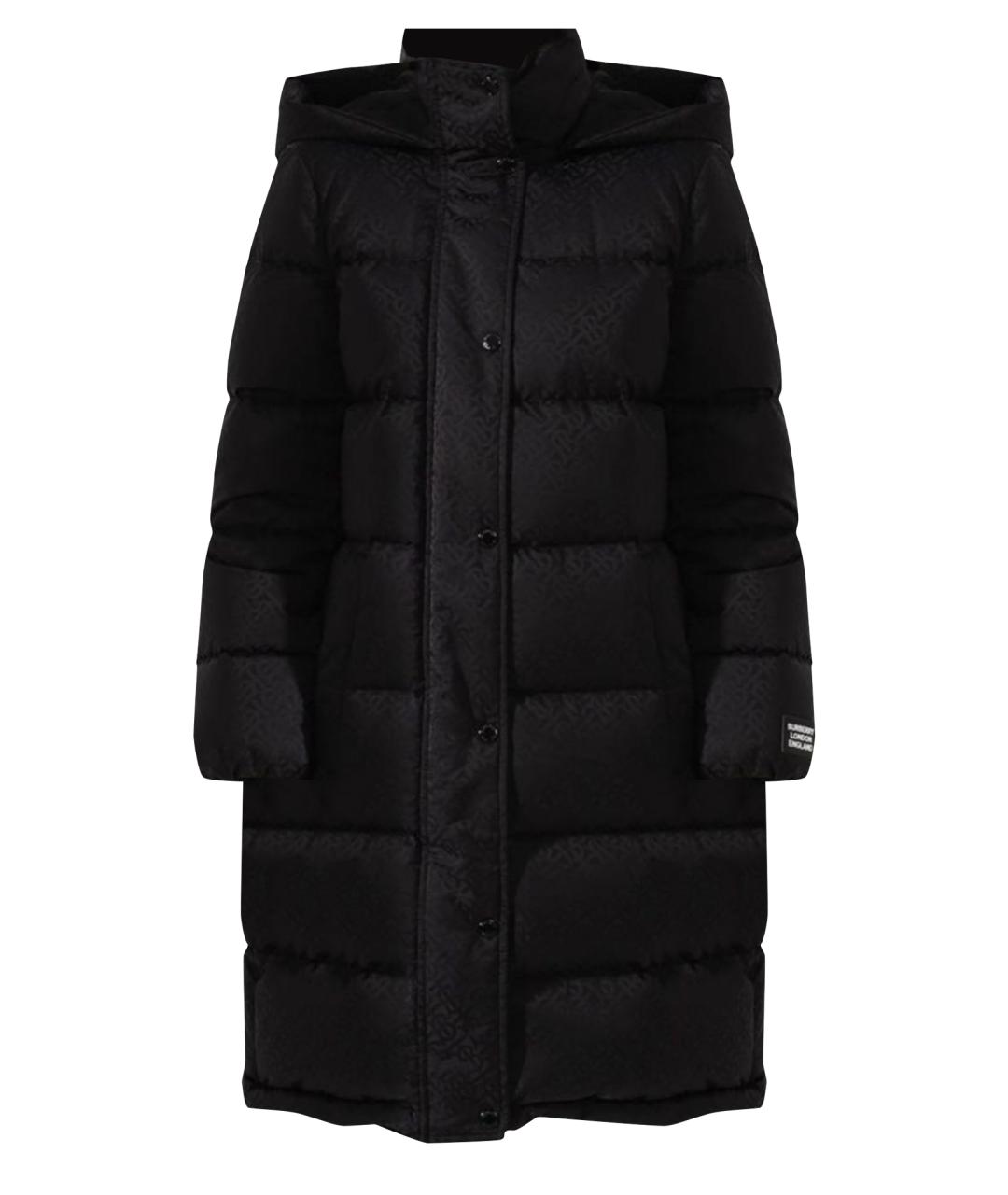 BURBERRY Черный пуховик, фото 1