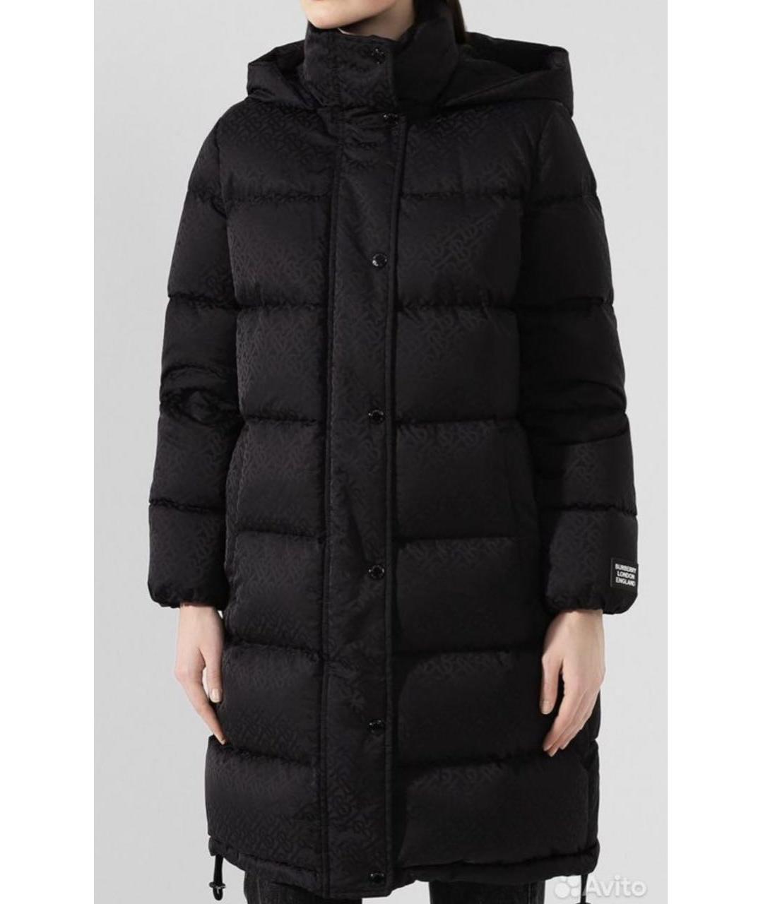 BURBERRY Черный пуховик, фото 5