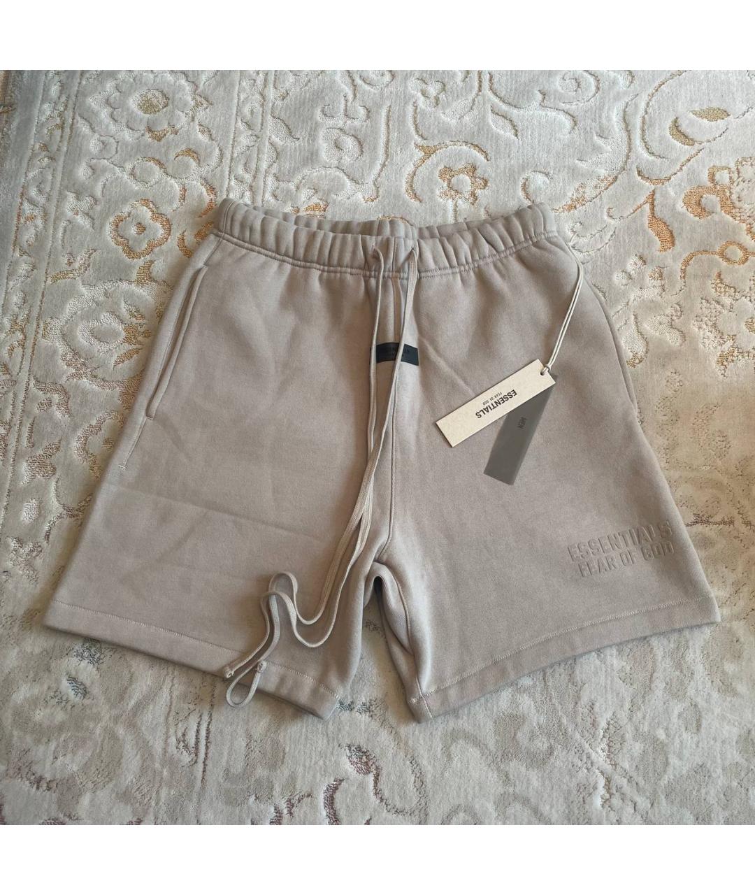 FEAR OF GOD ESSENTIALS Серые хлопковые шорты, фото 2