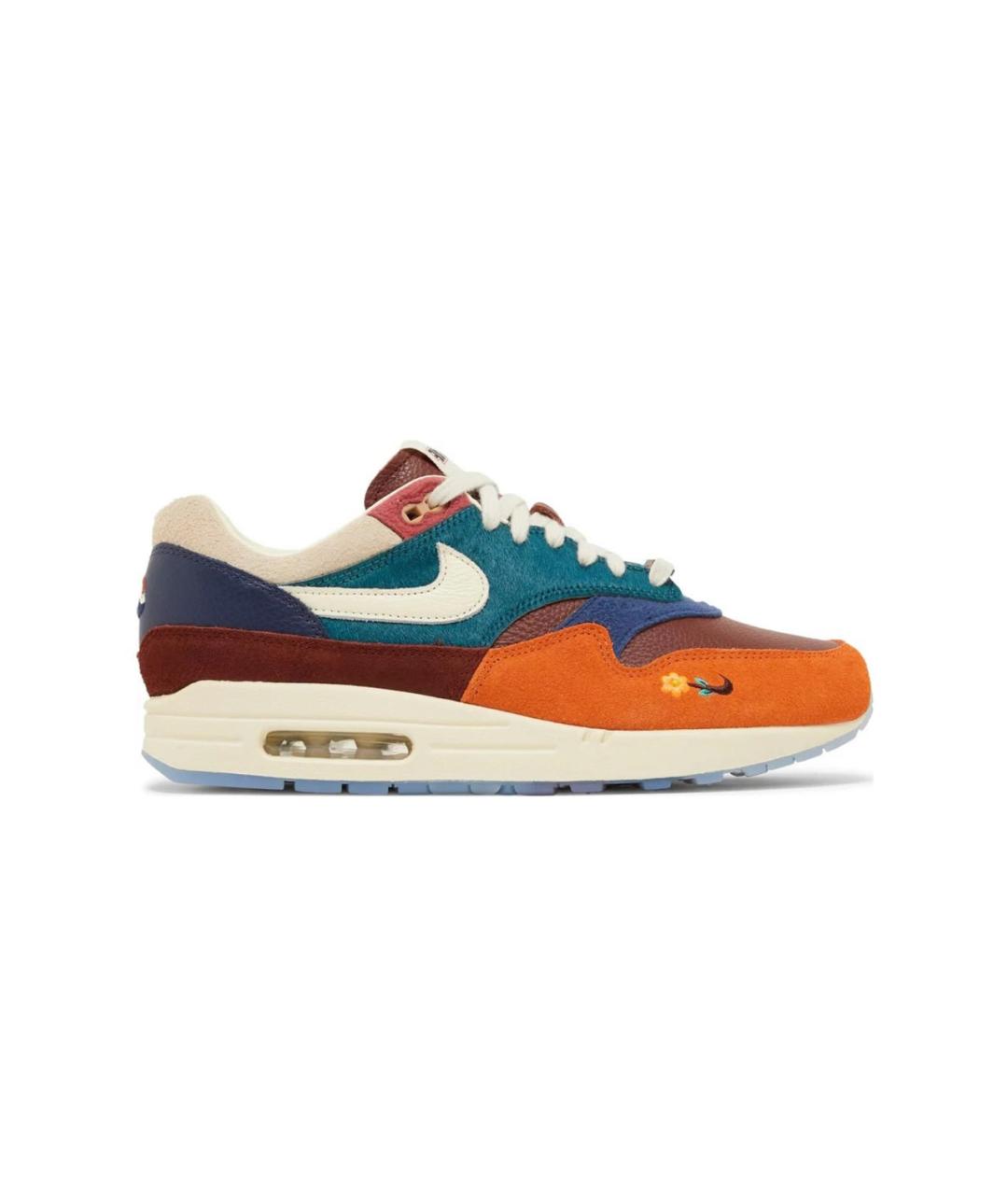 NIKE Мульти замшевые низкие кроссовки / кеды, фото 6