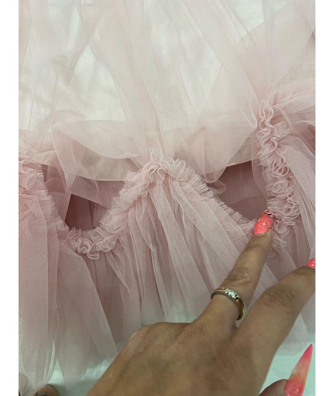 FENDI KIDS Розовая юбка, фото 5