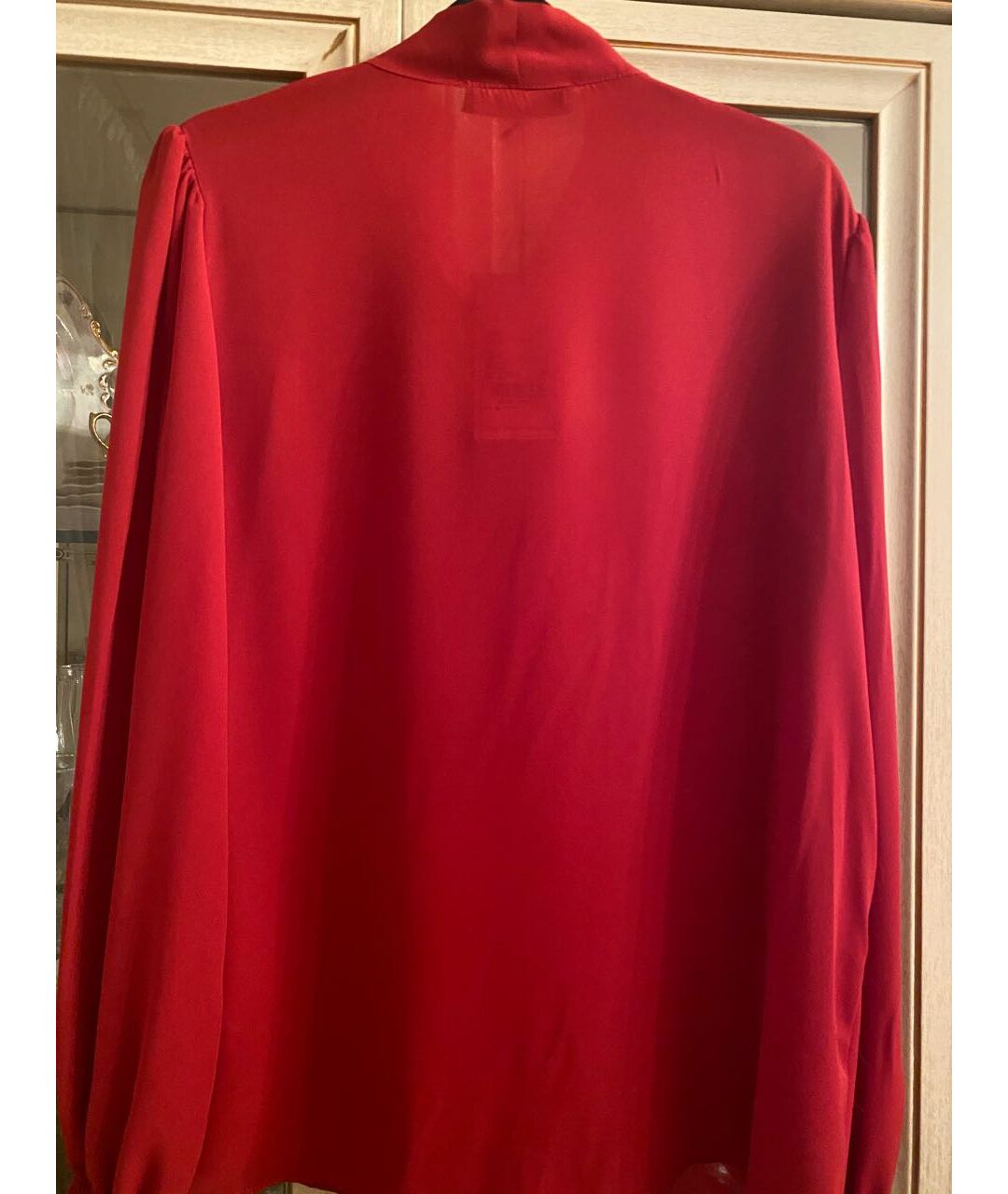 TRUSSARDI Красная полиэстеровая рубашка, фото 4