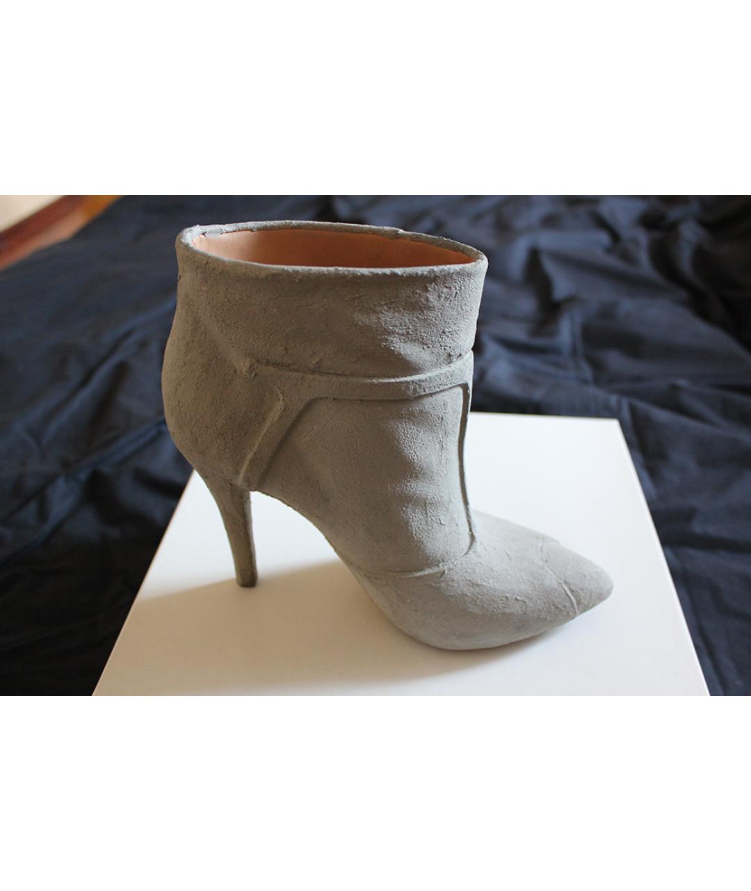 MAISON MARGIELA Серые ботильоны, фото 4