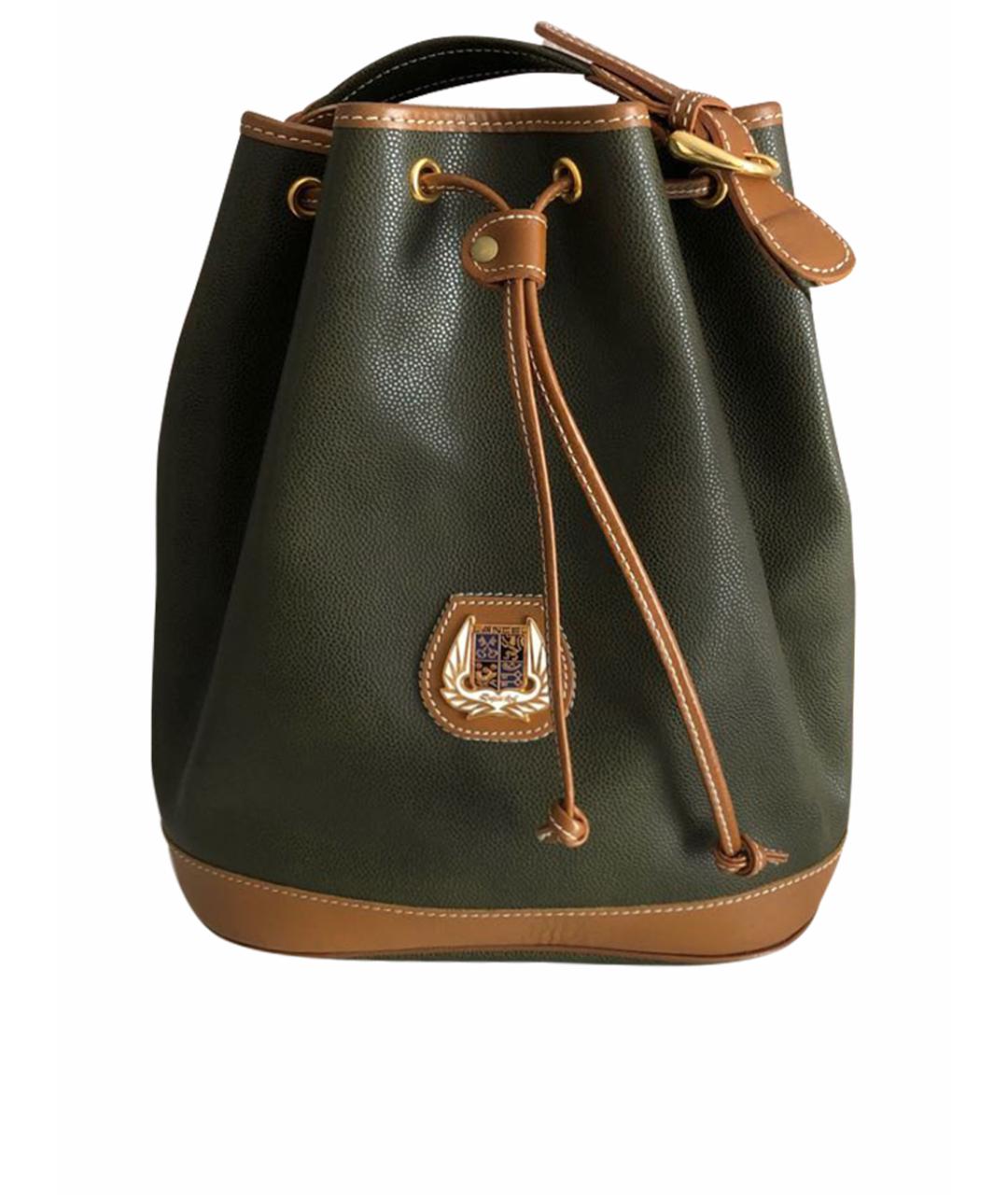 LANCEL Коричневая кожаная сумка тоут, фото 1