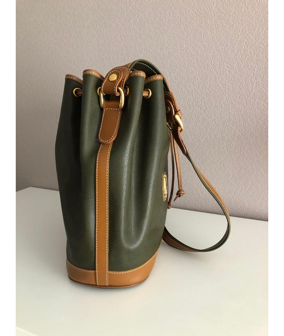 LANCEL Коричневая кожаная сумка тоут, фото 3