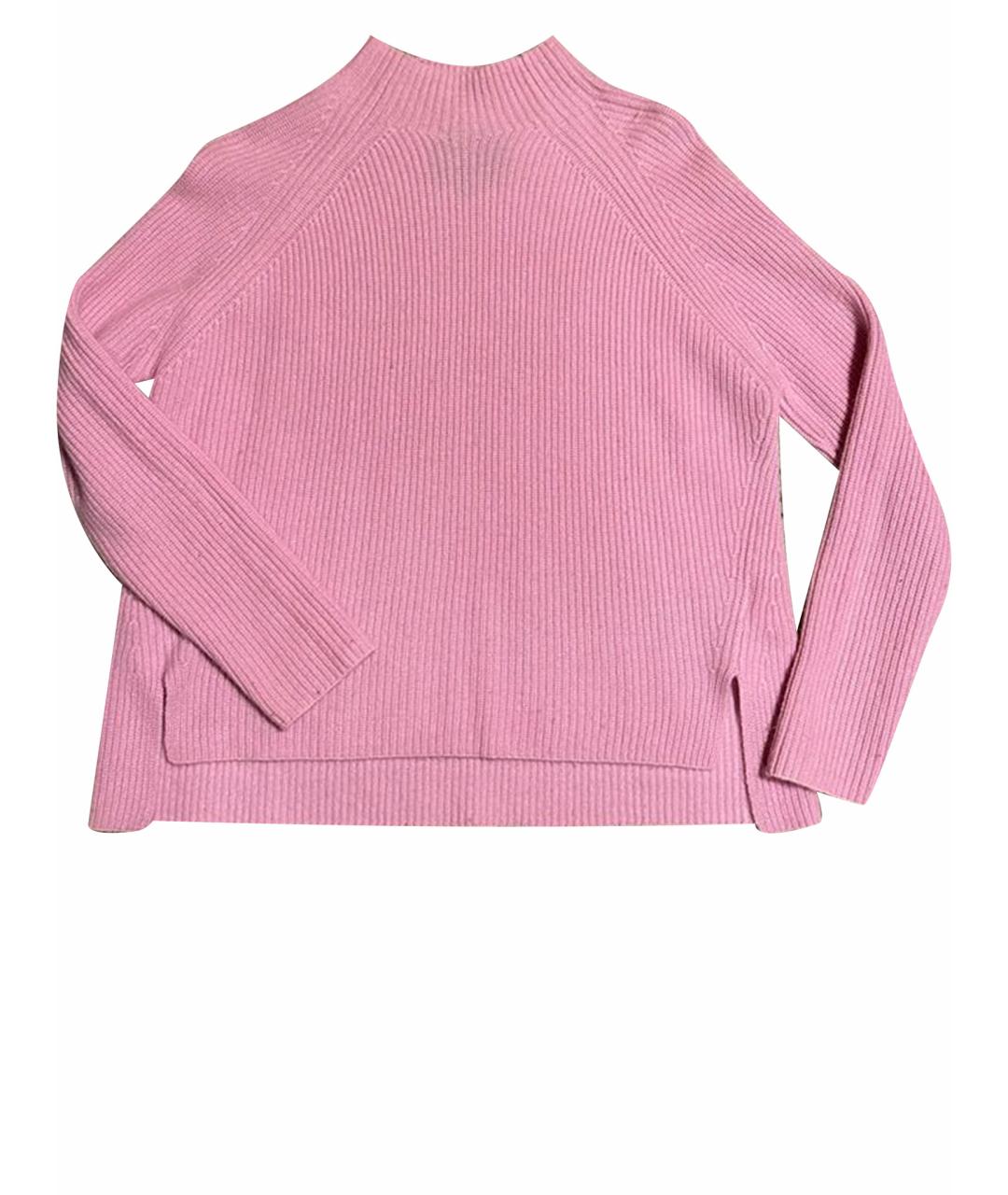 MAJE Розовый кашемировый джемпер / свитер, фото 1