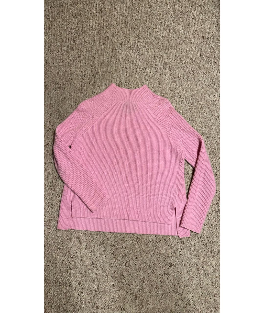 MAJE Розовый кашемировый джемпер / свитер, фото 3