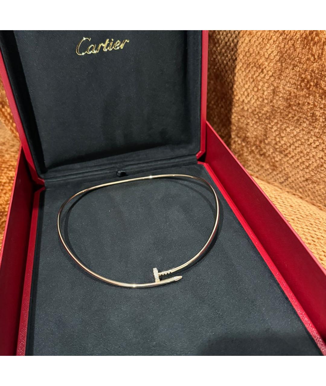 CARTIER Розовое колье из розового золота, фото 2