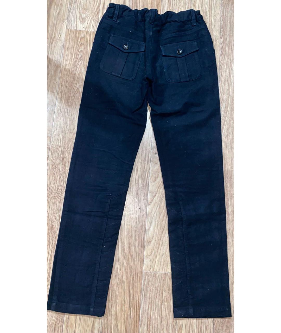 GUCCI Темно-синие хлопковые брюки и шорты, фото 2