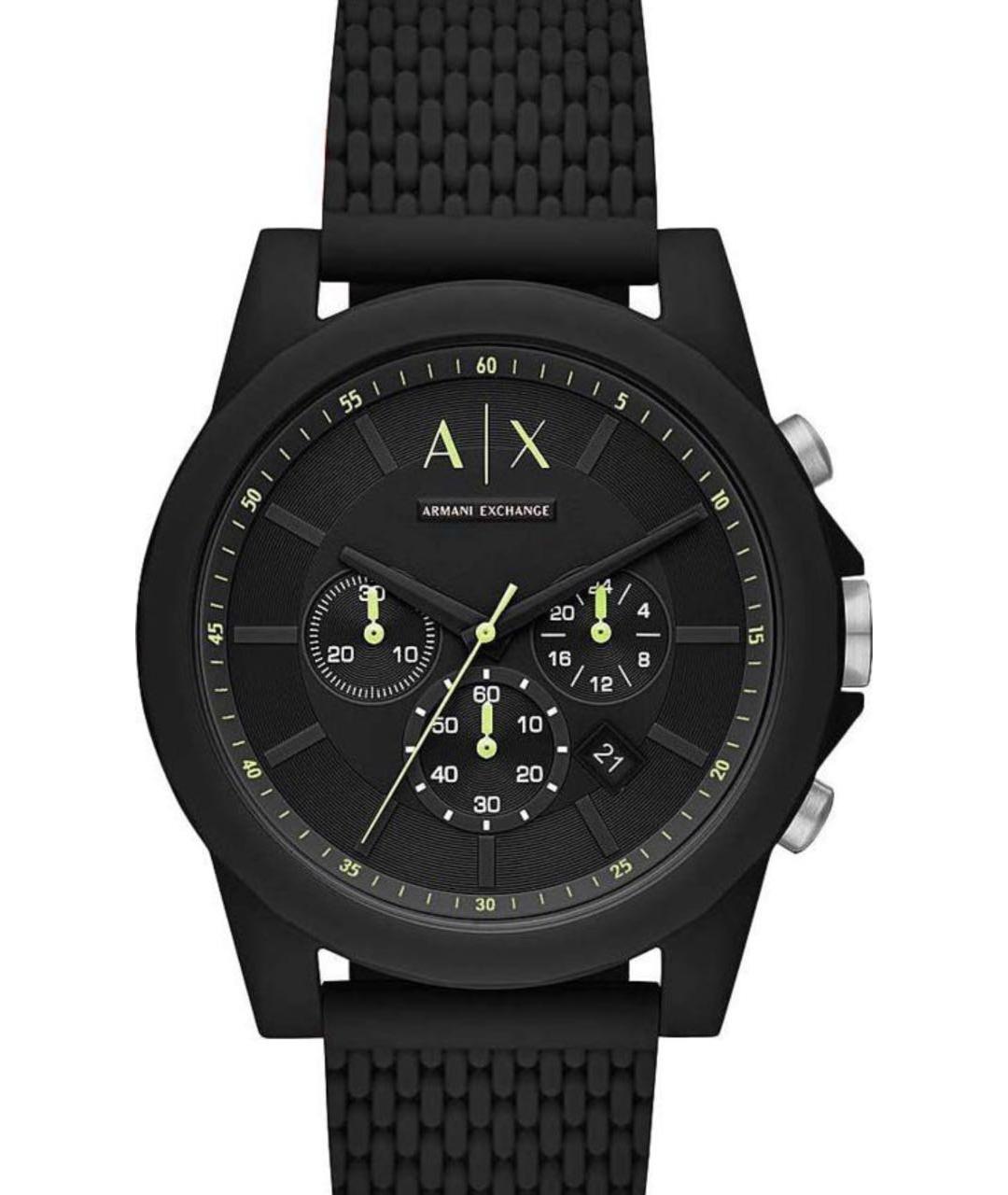 ARMANI EXCHANGE Черные стальные часы, фото 1