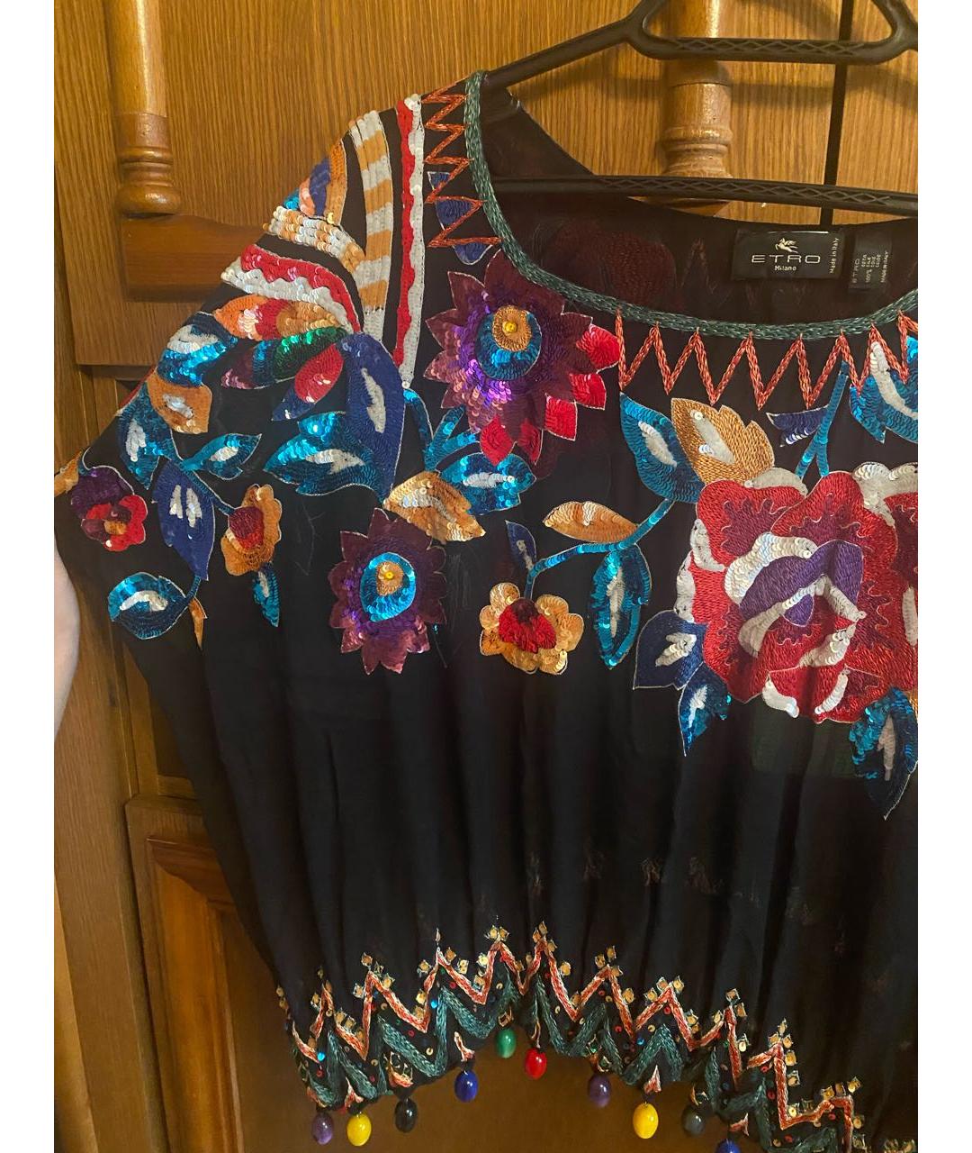 ETRO Шелковая блузы, фото 5