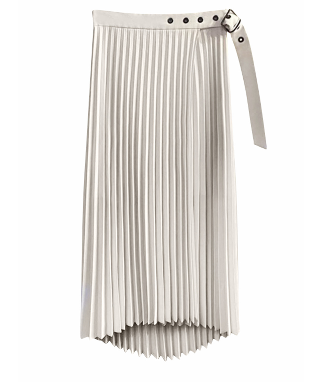 BRUNELLO CUCINELLI Бежевая полиэстеровая юбка миди, фото 1