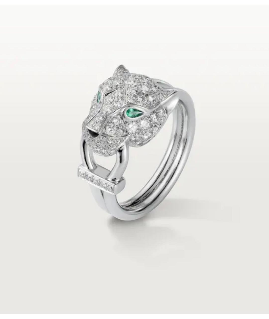 CARTIER Белое кольцо из белого золота, фото 5
