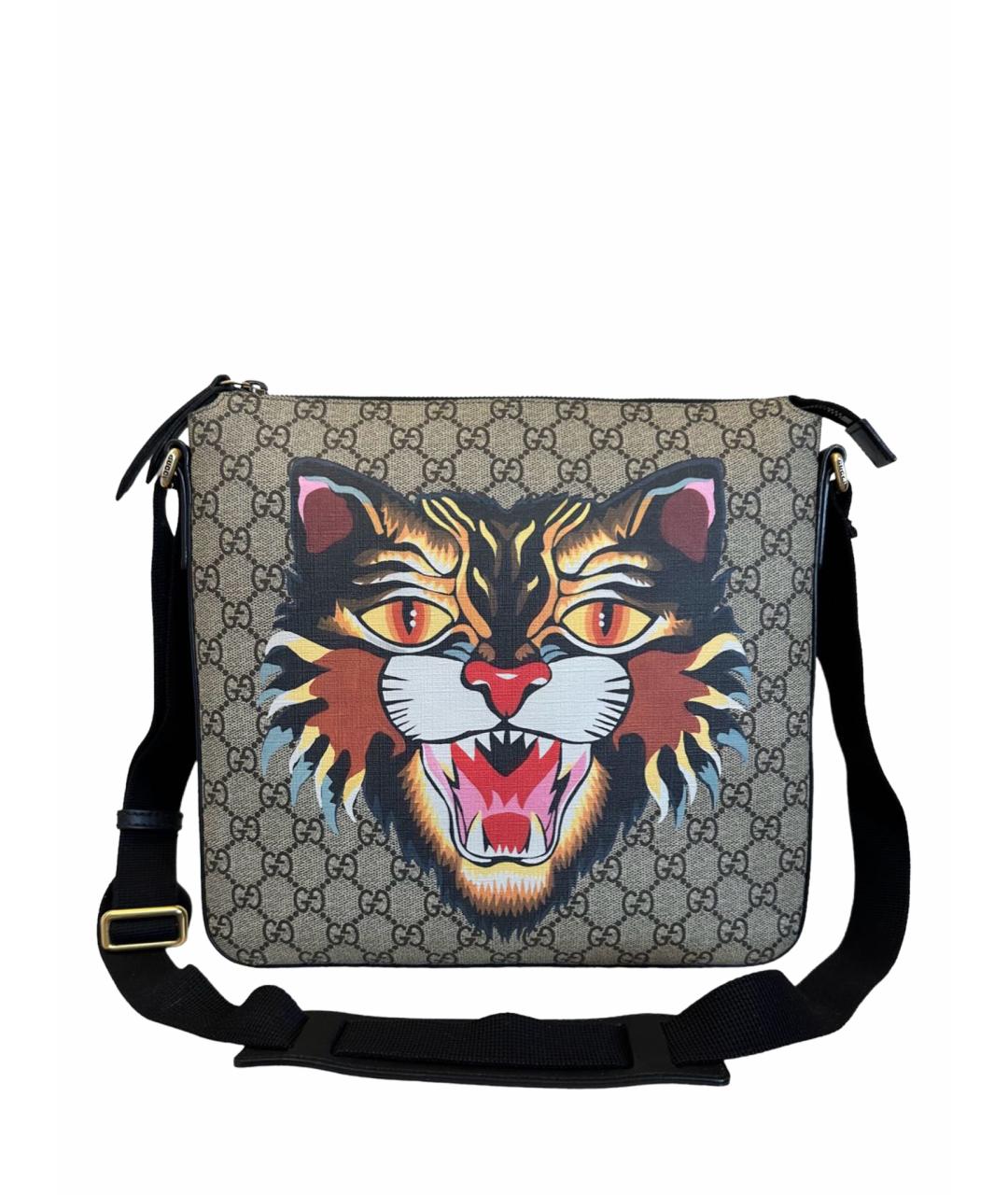 GUCCI Кожаная сумка на плечо, фото 1