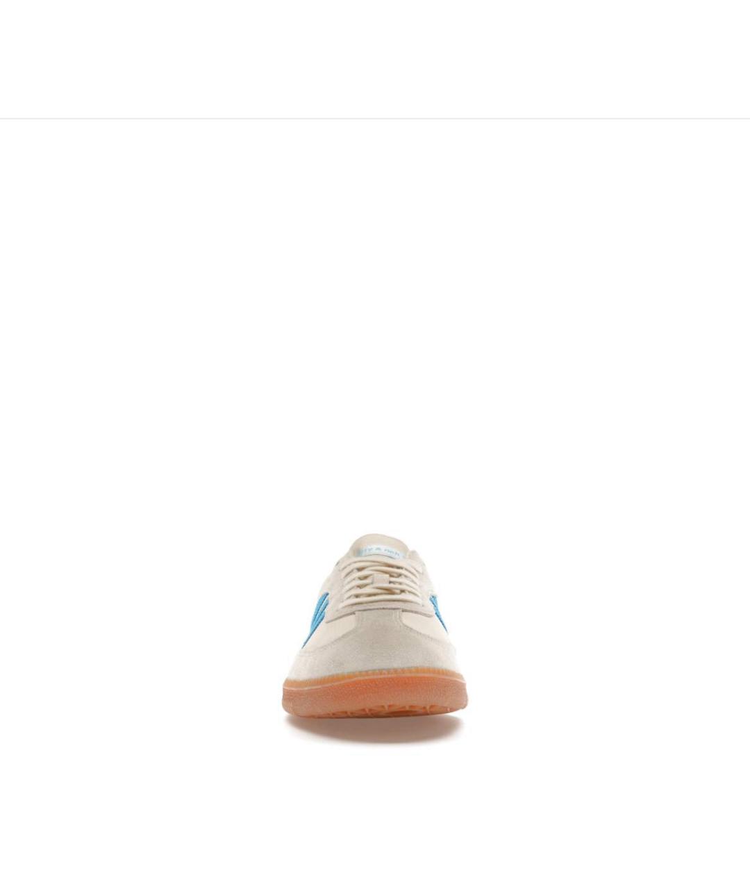 ADIDAS Бежевые кожаные кроссовки, фото 2