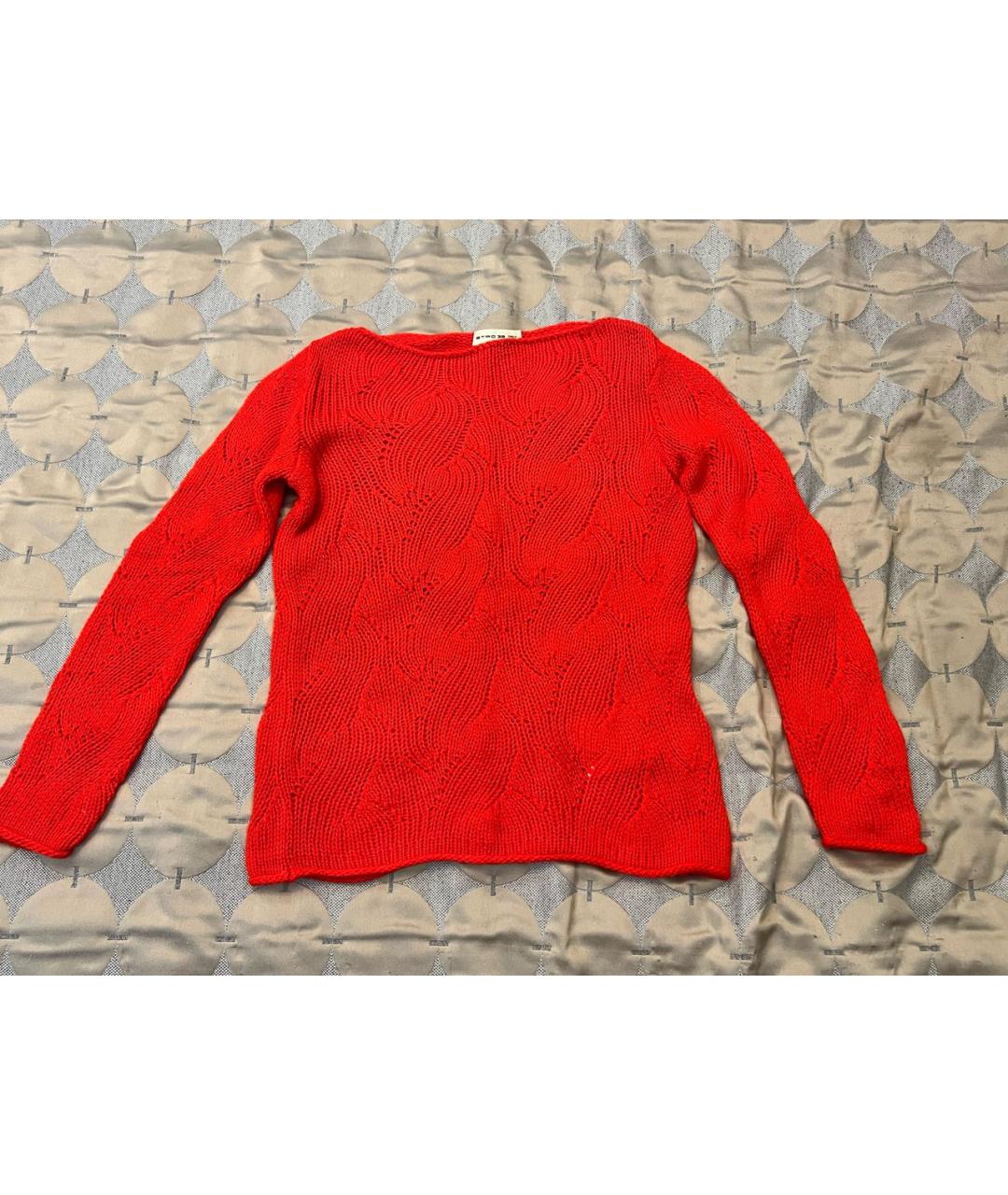 ETRO Оранжевый шерстяной джемпер / свитер, фото 5