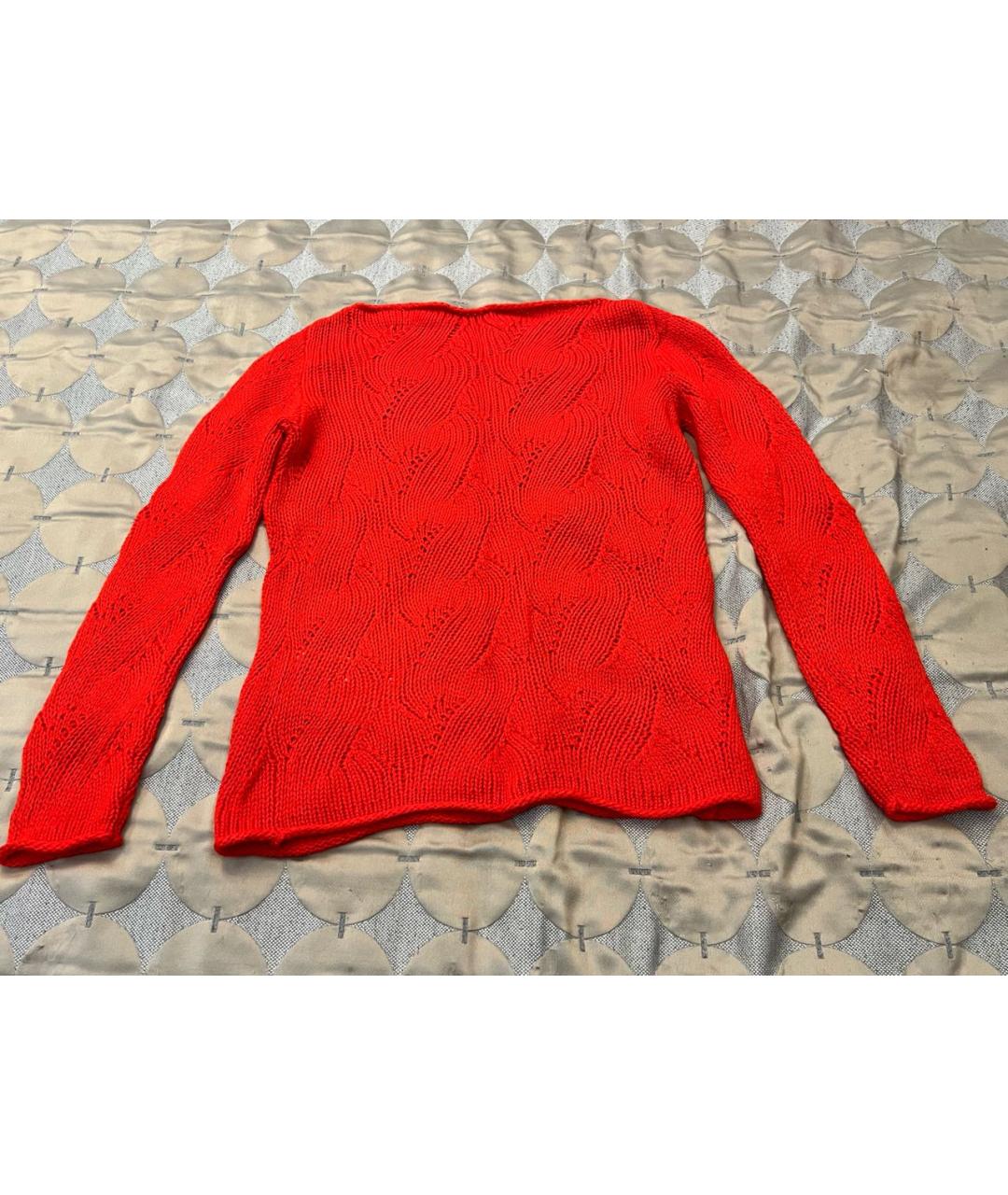 ETRO Оранжевый шерстяной джемпер / свитер, фото 4