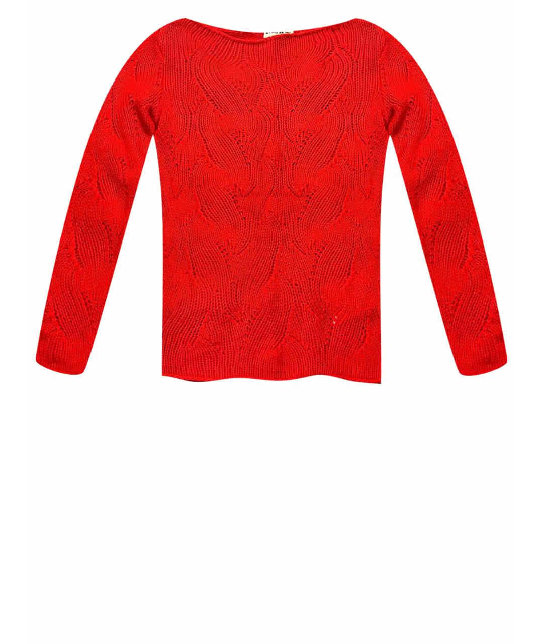 ETRO Оранжевый шерстяной джемпер / свитер, фото 1