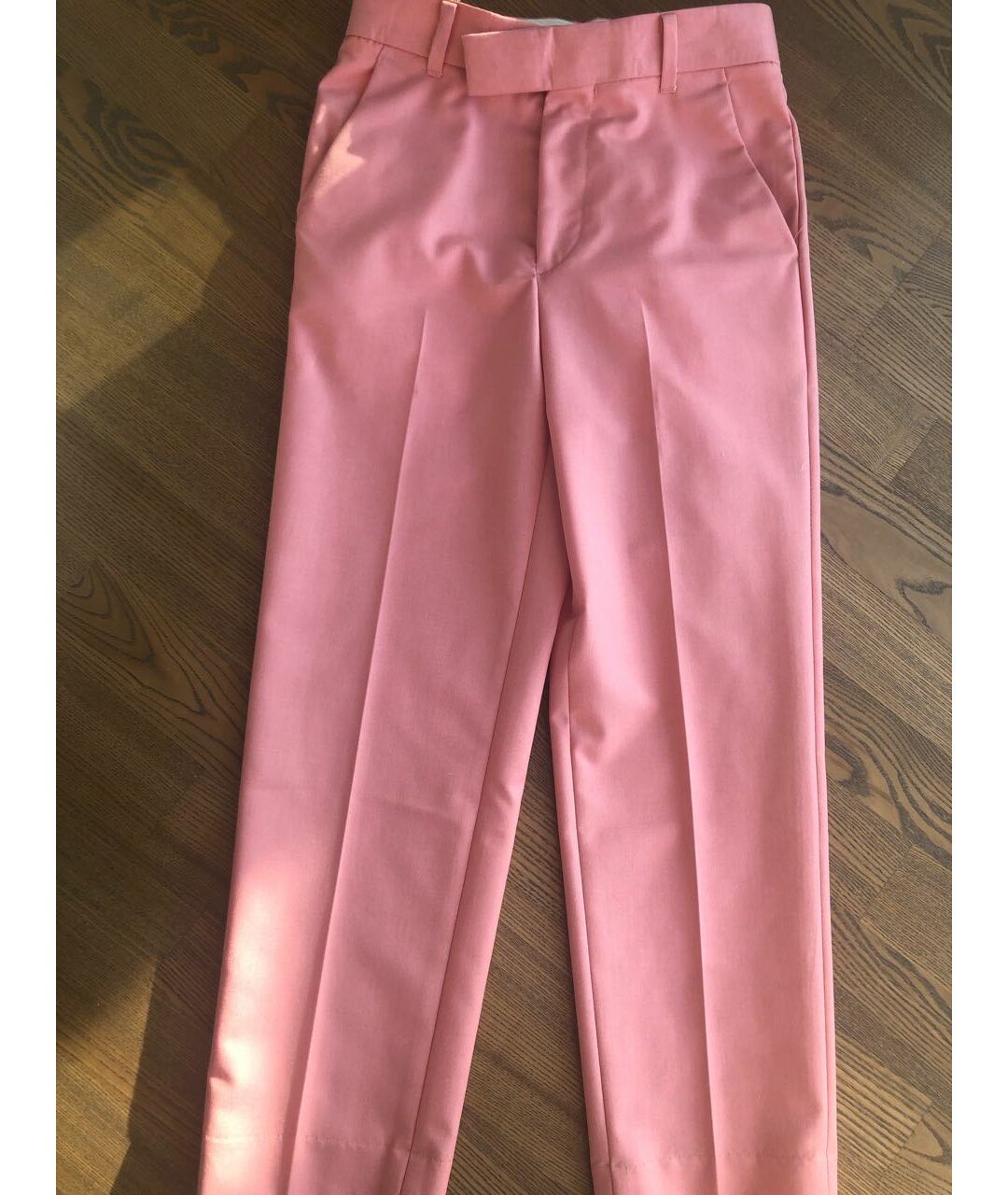 CALVIN KLEIN Розовые хлопковые брюки и шорты, фото 4