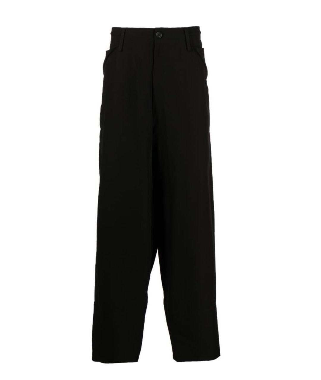 YOHJI YAMAMOTO Черные классические брюки, фото 1