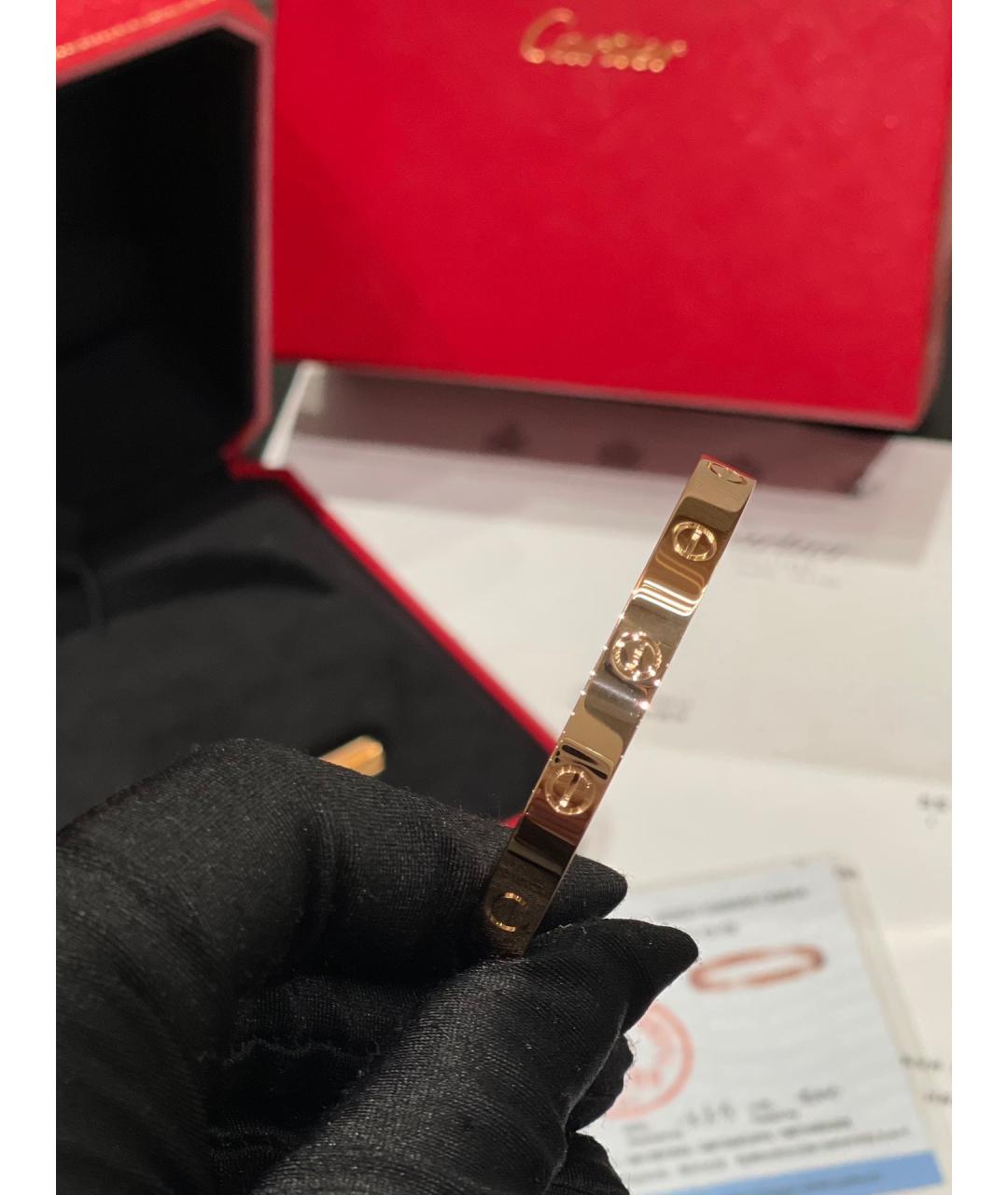 CARTIER Золотой браслет из розового золота, фото 4