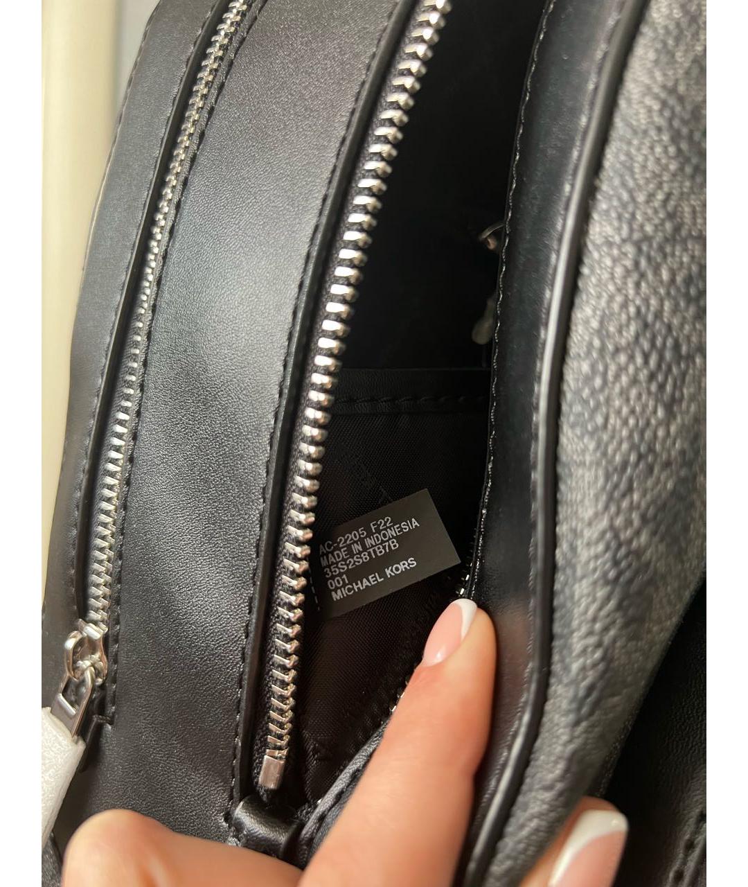 MICHAEL MICHAEL KORS Черный рюкзак, фото 6