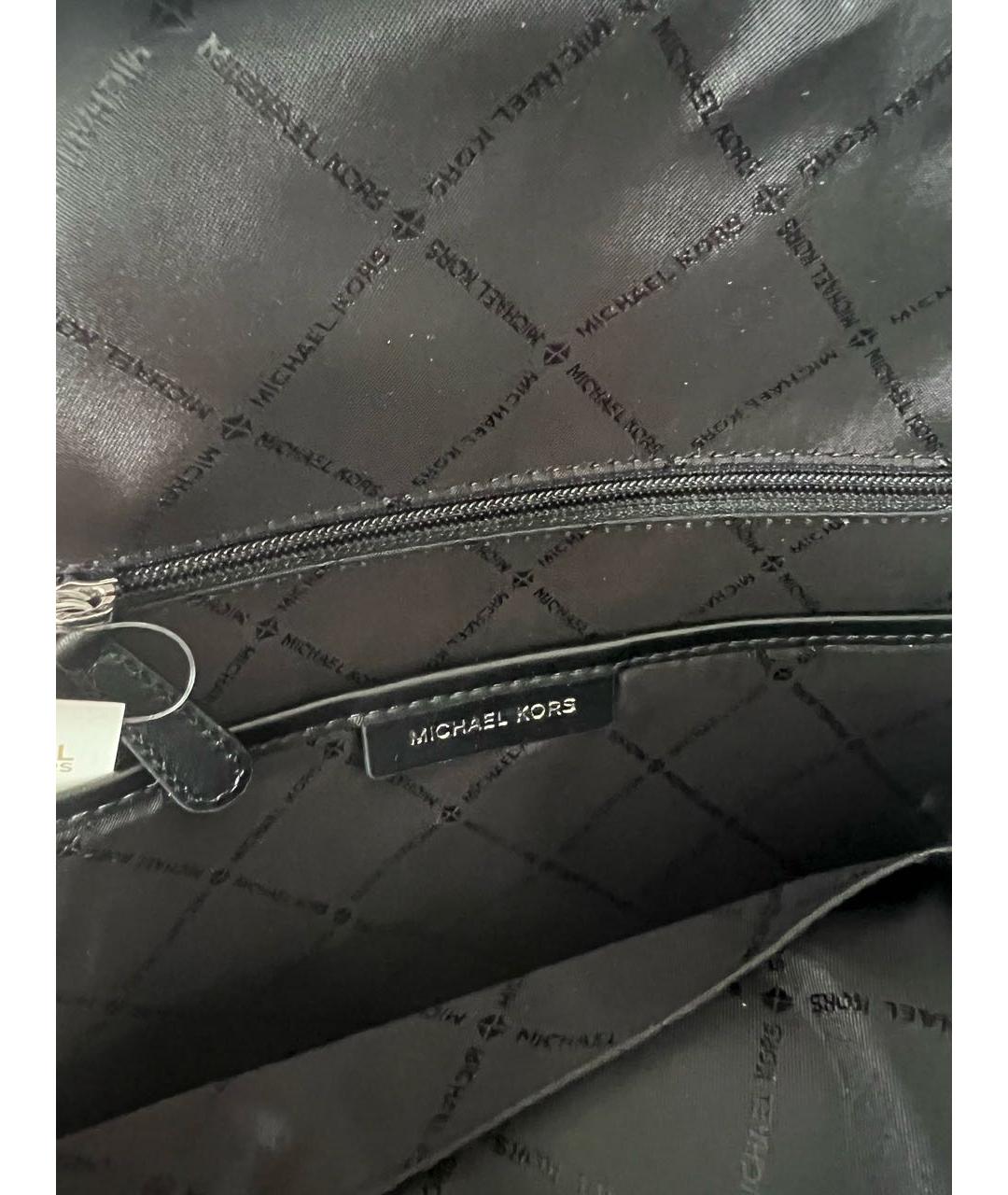 MICHAEL MICHAEL KORS Черный рюкзак, фото 4